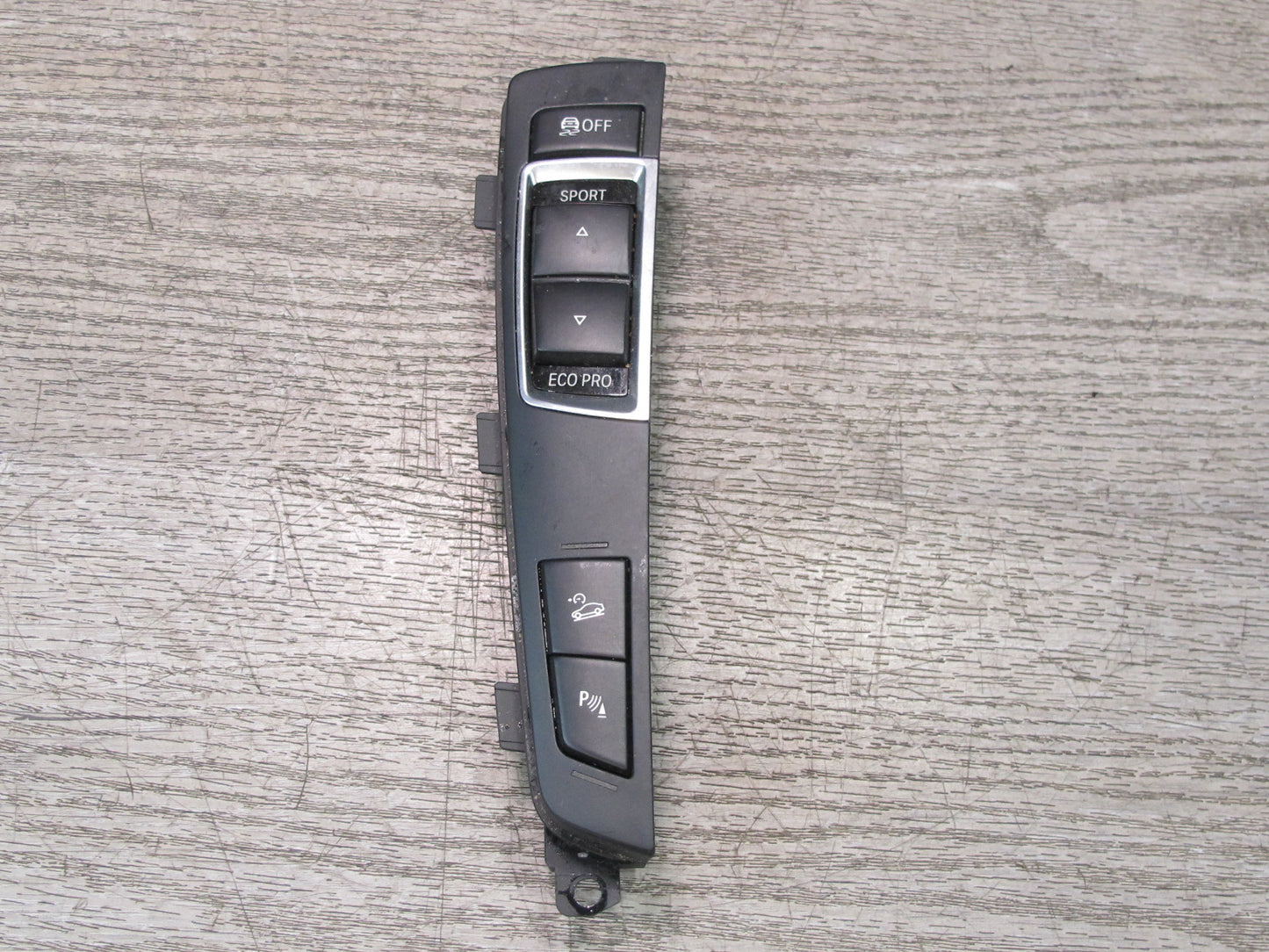 11-17 BMW F25 X3 Center Console Sport PDC Suspension Multi Switch 9240295 OEM
