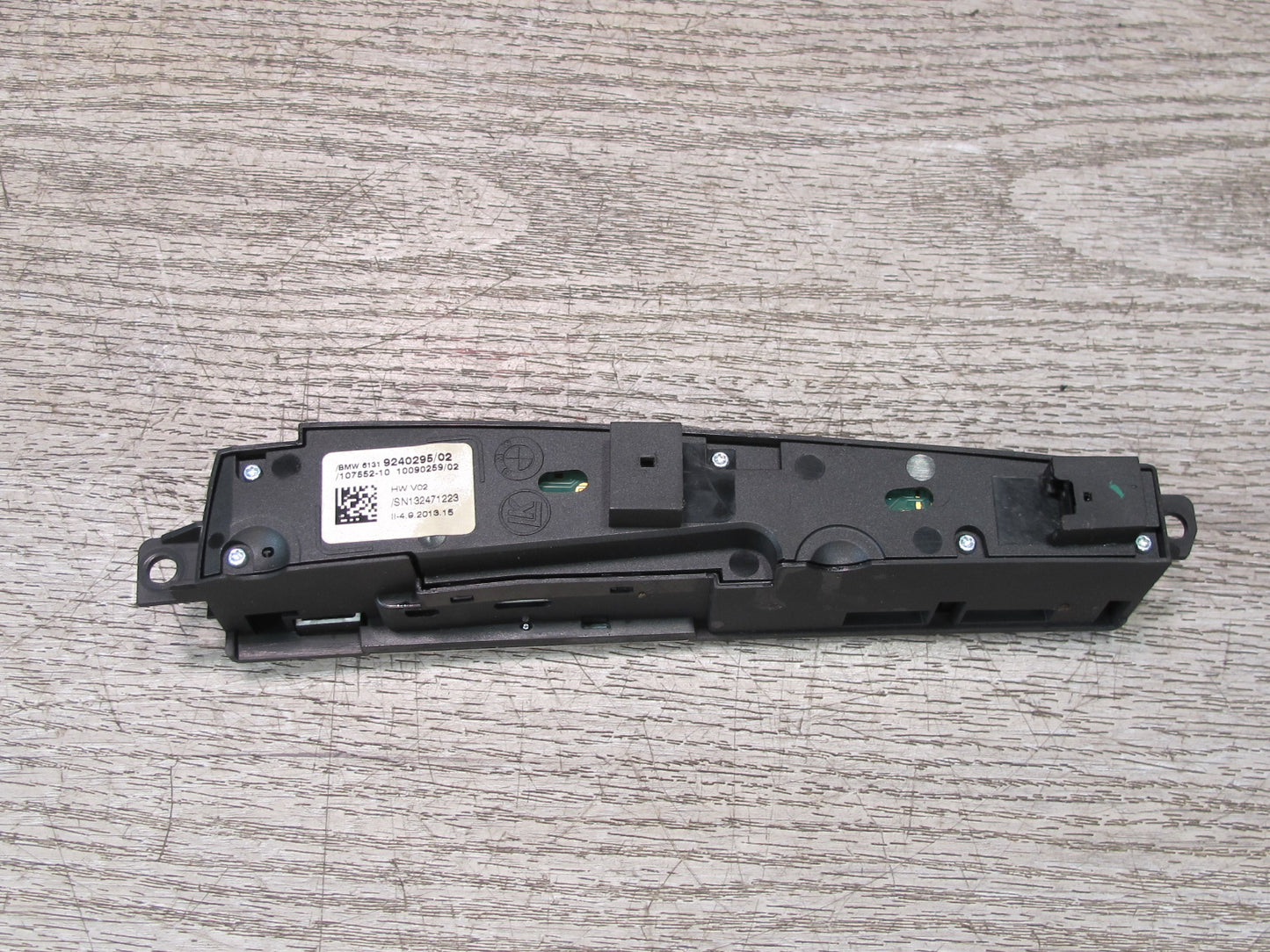 11-17 BMW F25 X3 Center Console Sport PDC Suspension Multi Switch 9240295 OEM
