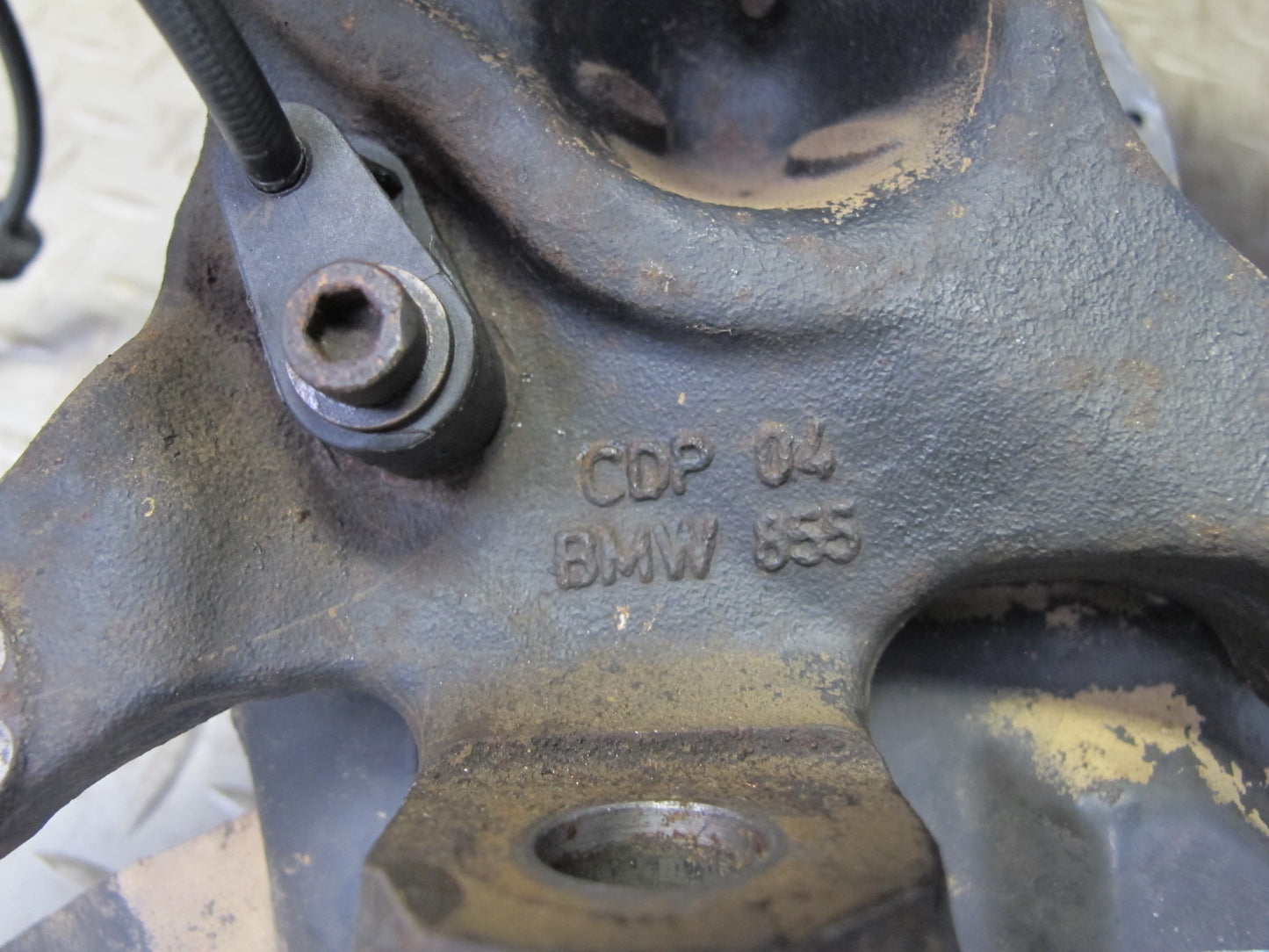 2001-2006 BMW E46 M3 S54 Front Left Side Spindle Knuckle Wheel Hub Bearing