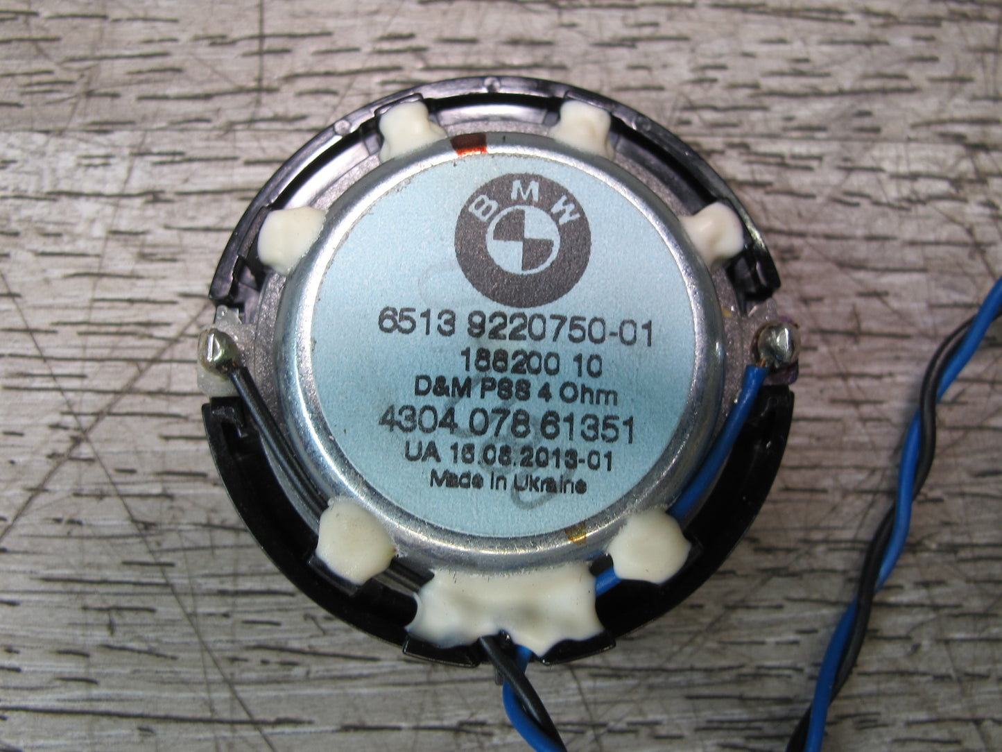 11-17 BMW F25 X3 Set of 8 Front & Rear Door Hifi Audio Tweeter Speaker OEM
