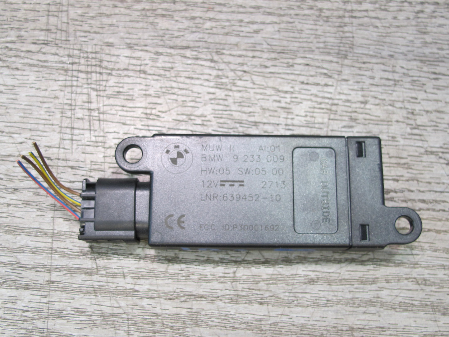 2012-2018 BMW F12 M6 Convertible DWA Anti Theft Alarm Control Module Unit Set