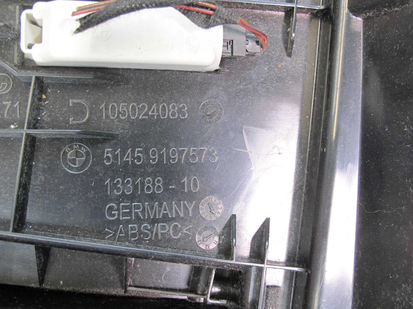 2012-2018 BMW F12 F13 F06 M6 Right Side Glove Box Storage Compartment Black