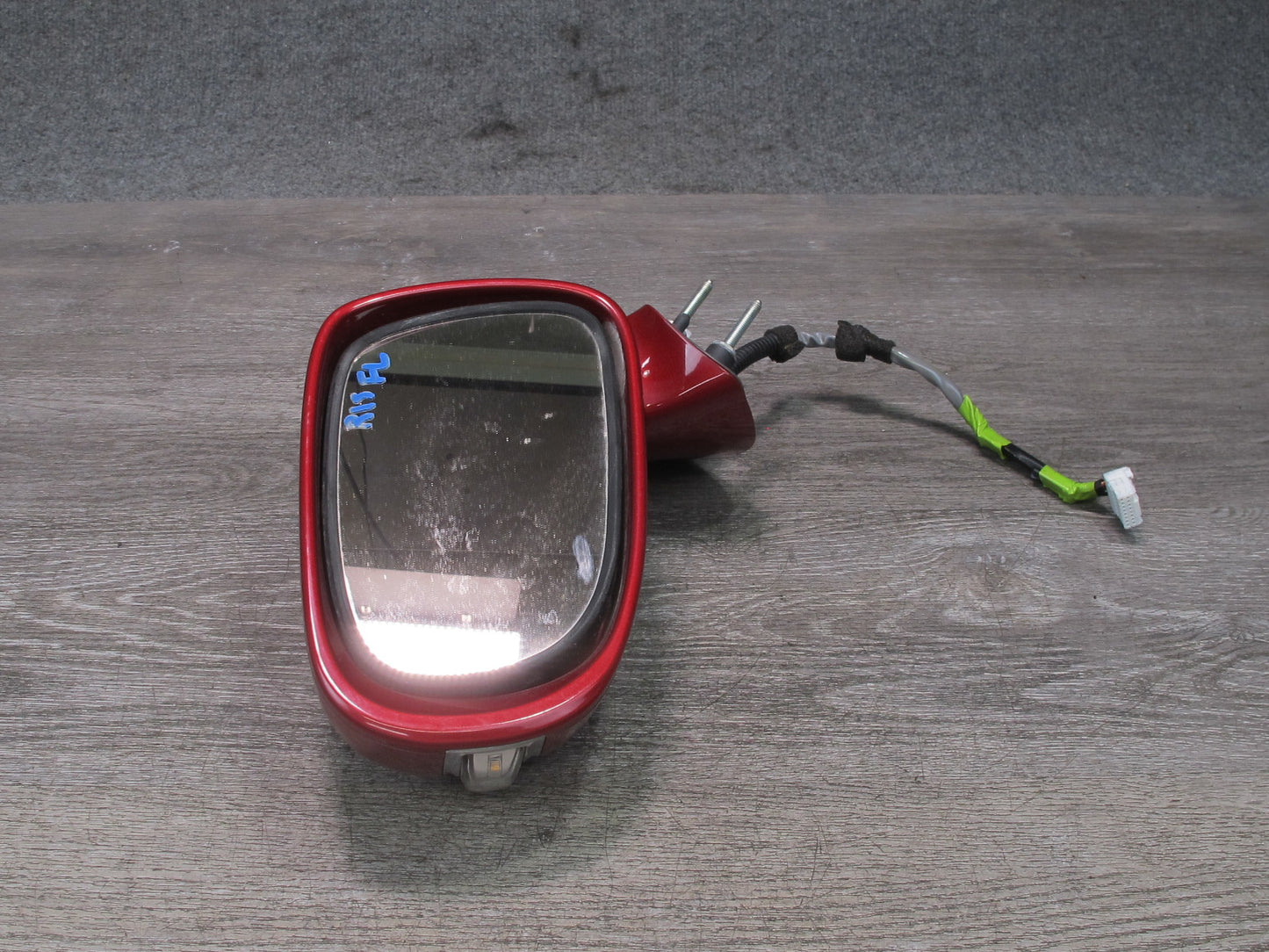 10-11 Lexus IS350 IS250 Convertible Front Left Side Exterior Door Mirror RED OEM