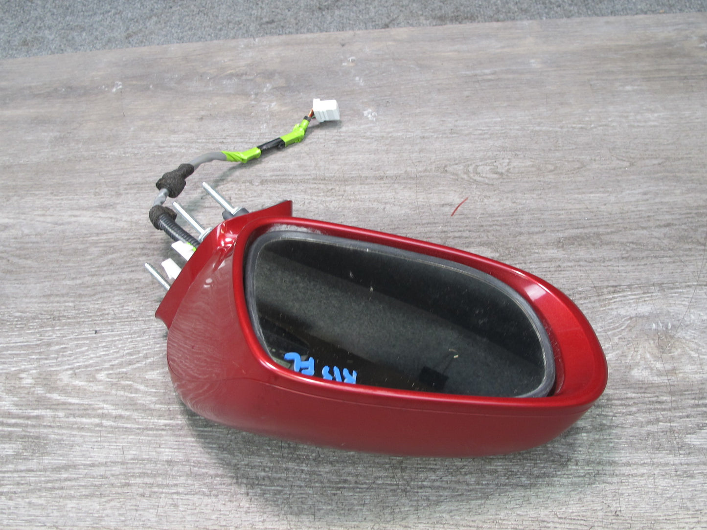 10-11 Lexus IS350 IS250 Convertible Front Left Side Exterior Door Mirror RED OEM