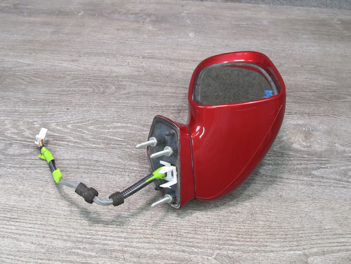 10-11 Lexus IS350 IS250 Convertible Front Left Side Exterior Door Mirror RED OEM
