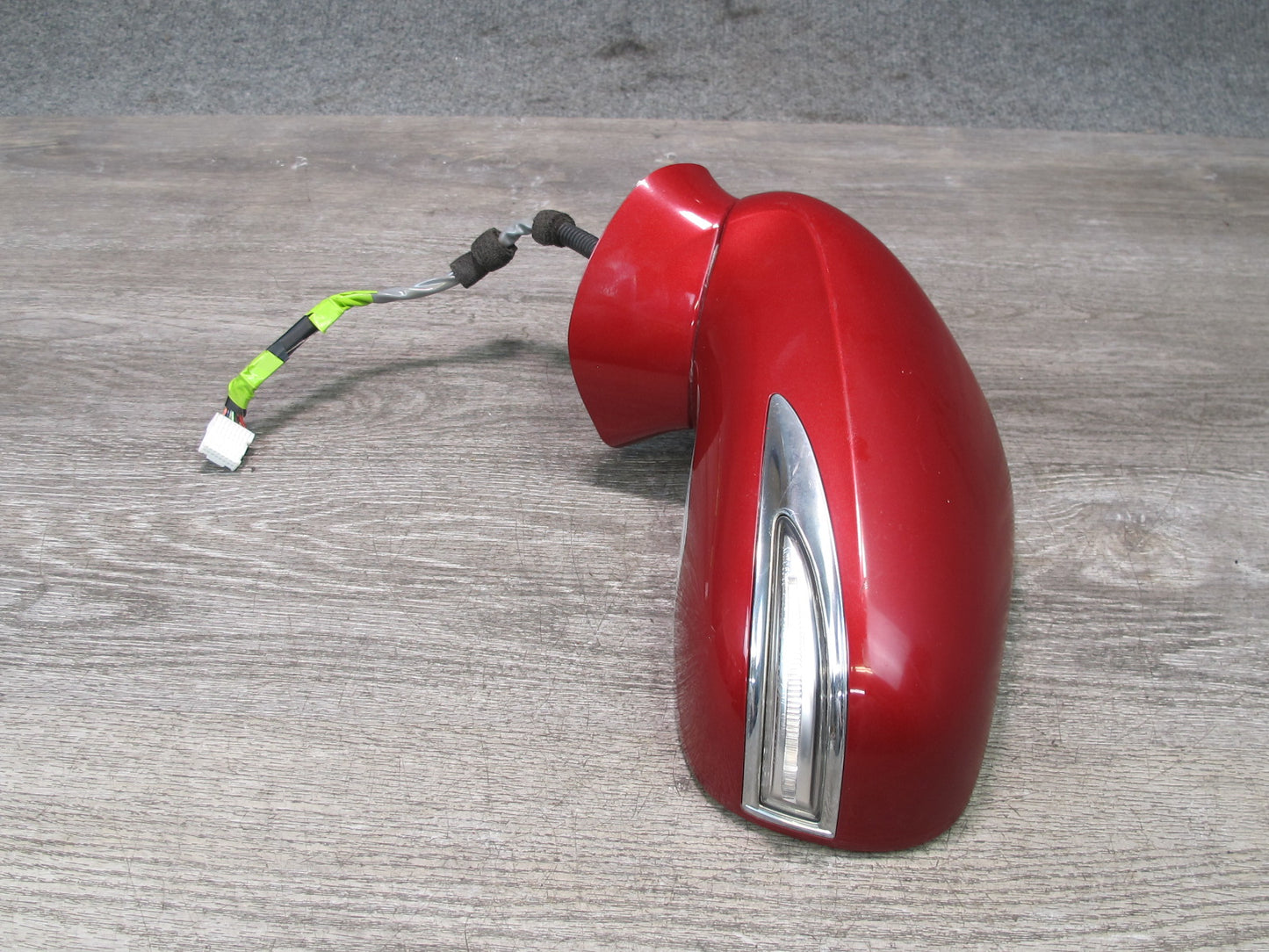 10-11 Lexus IS350 IS250 Convertible Front Left Side Exterior Door Mirror RED OEM