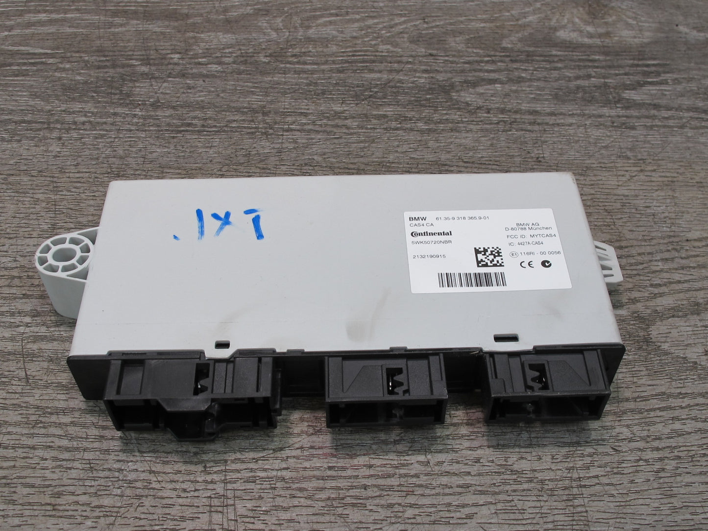 11-17 BMW F07 F10 F11 F25 X3 CAS4 Theft Locking Control Module 9318365 OEM