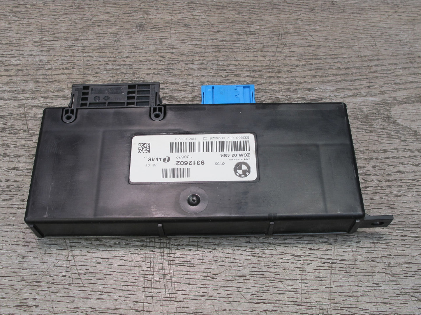 11-17 BMW F25 X3 Central Gateway Control Module 9312602 OEM
