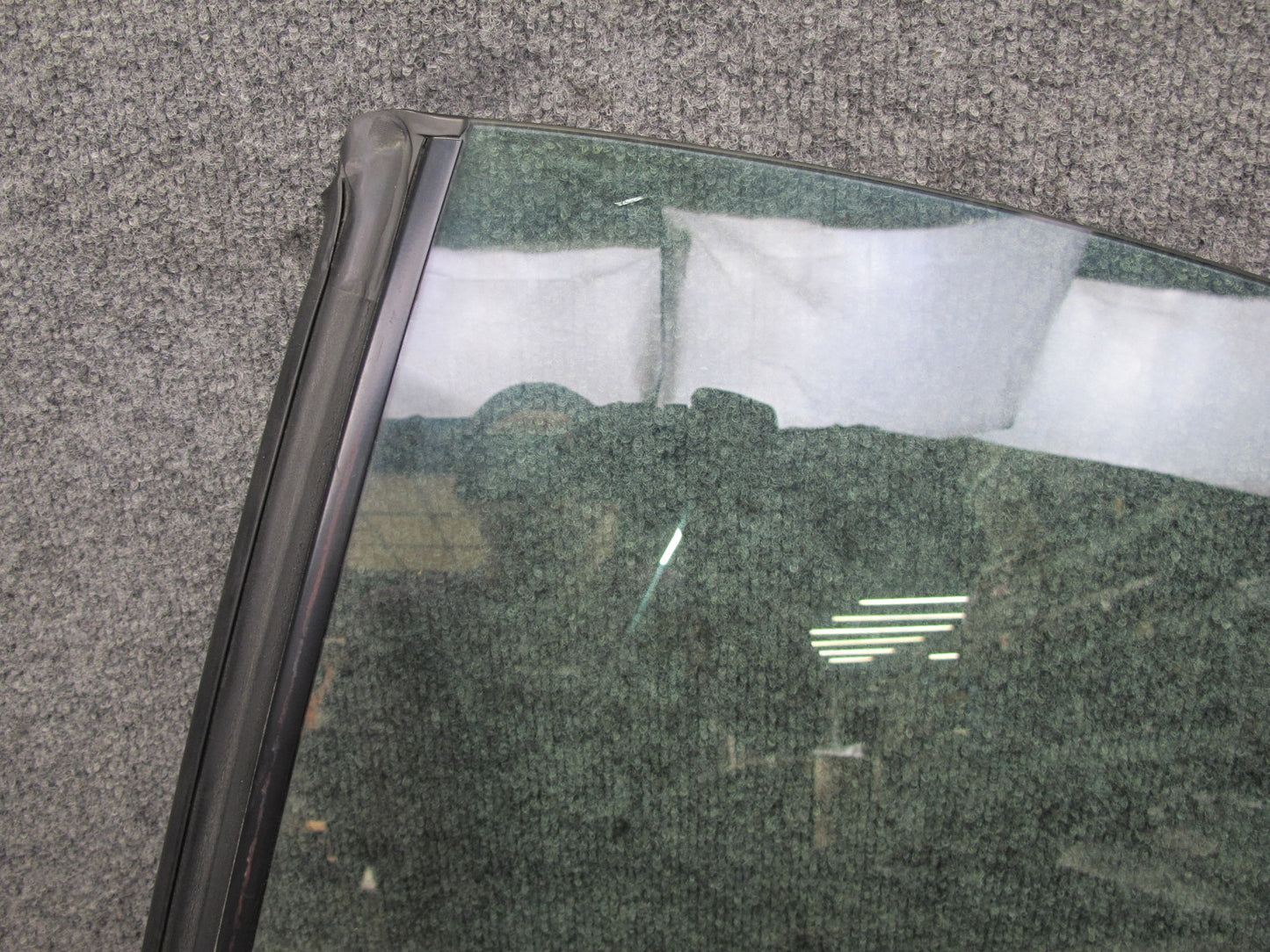 10-15 Lexus IS350 IS250 Convertible Rear Left Side Quarter Window Glass OEM