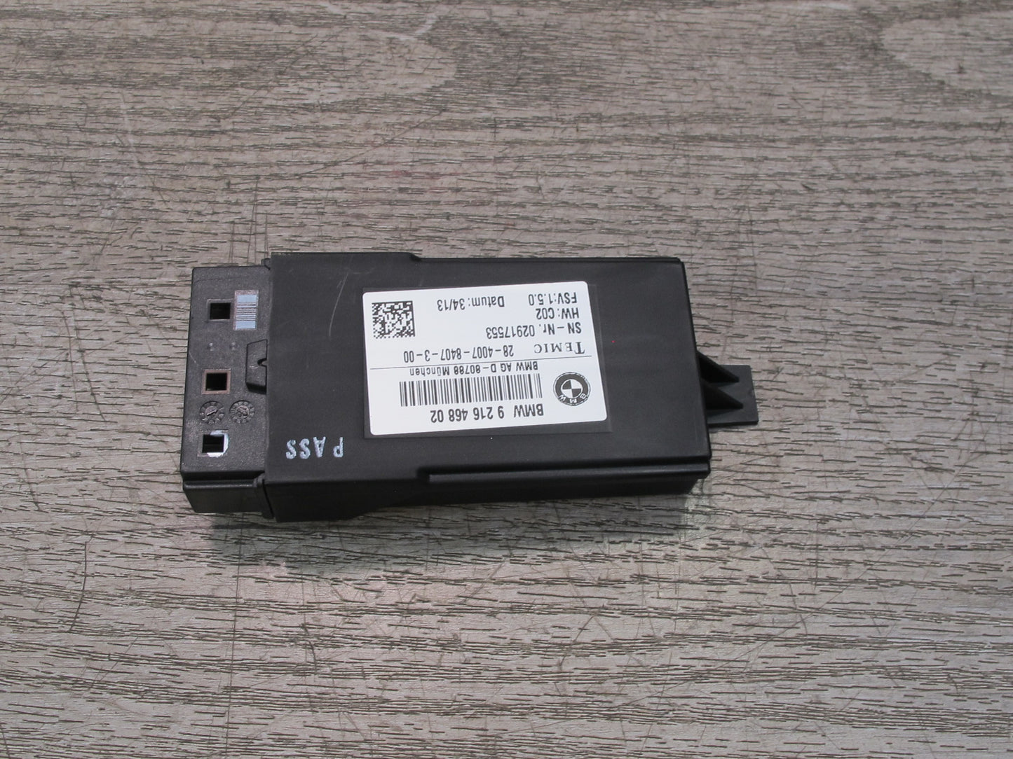 11-17 BMW F07 F10 F11 F25 X3 Heated Seat Control Module 9216468 OEM