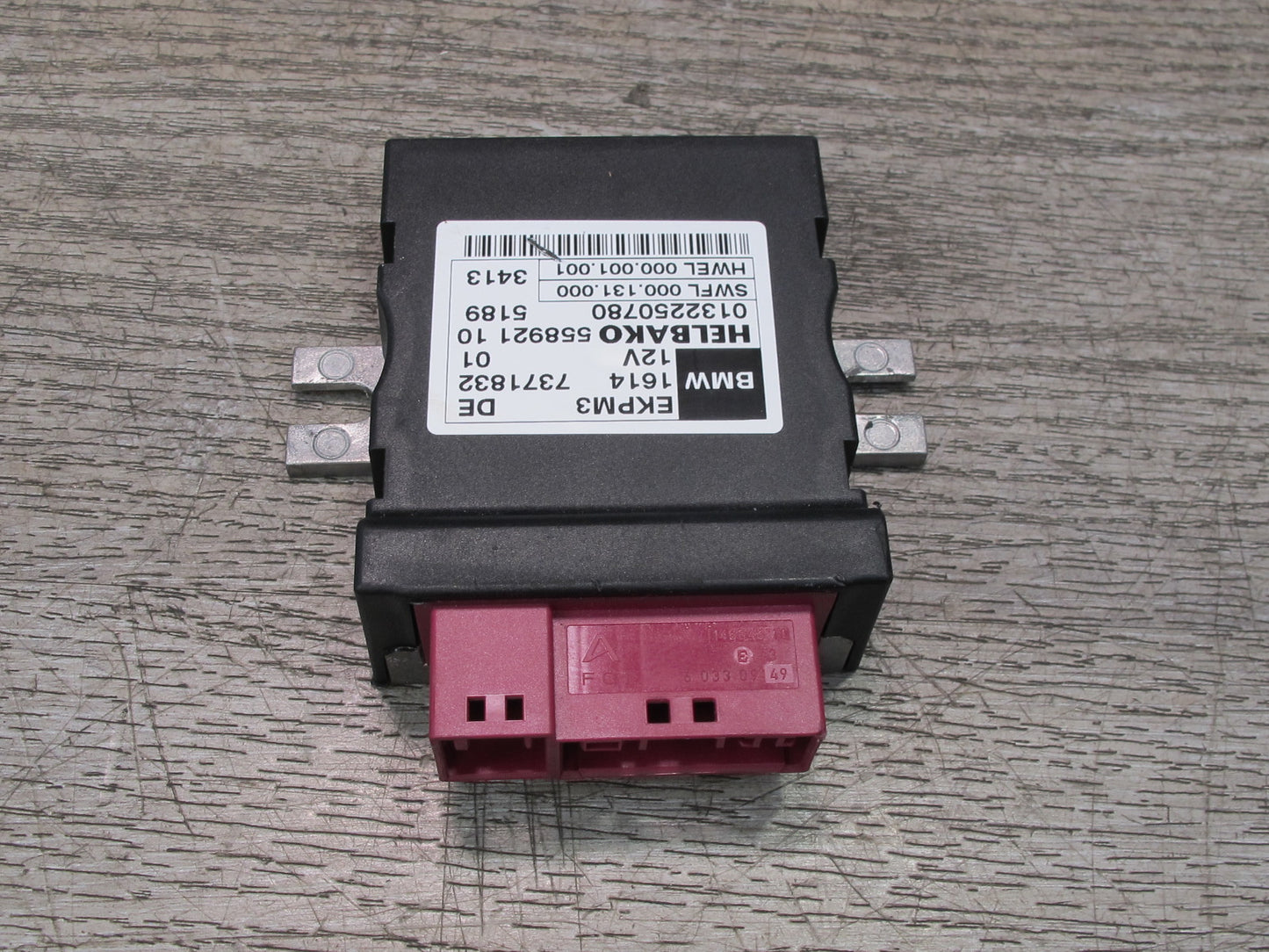 11-17 BMW F25 X3 Fuel Pump Control Module 7371832 OEM