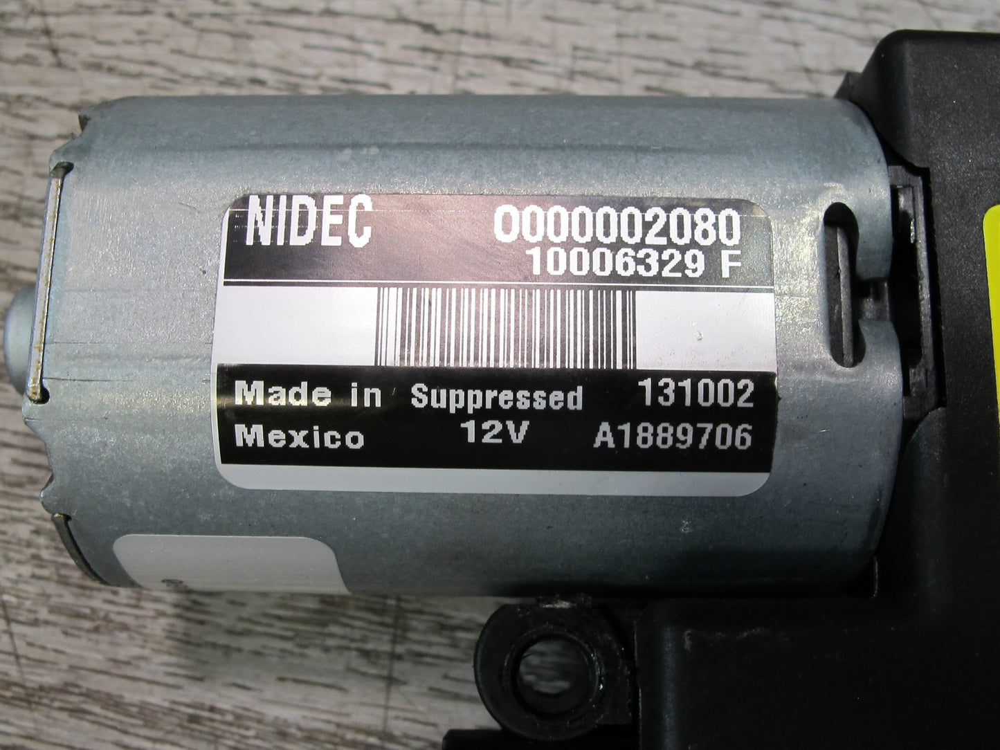 11-17 BMW F25 X3 Sunroof Motor Drive Unit 7316396 OEM