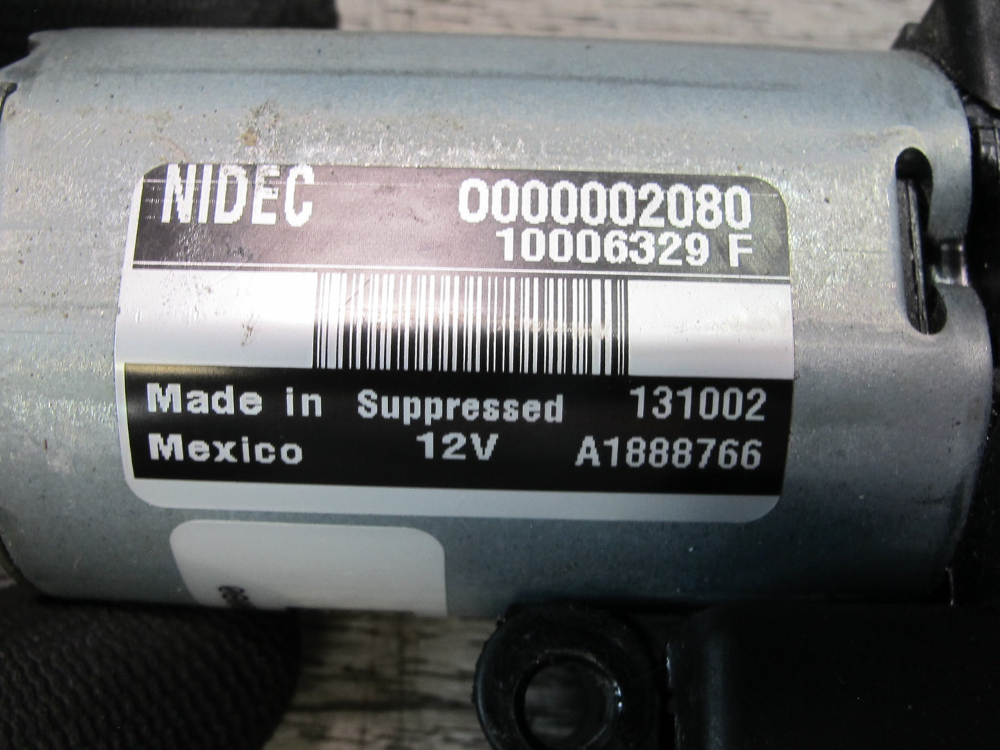 11-17 BMW F25 X3 Sunroof Motor Drive Unit 7316396 OEM