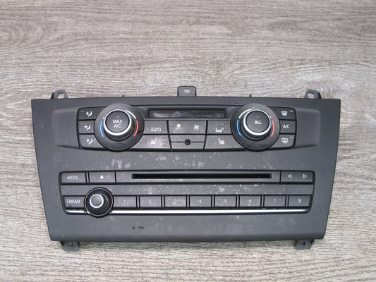 11-17 BMW F25 X3 A/C Heater Climate Radio CD Player Control Switch Panel OEM