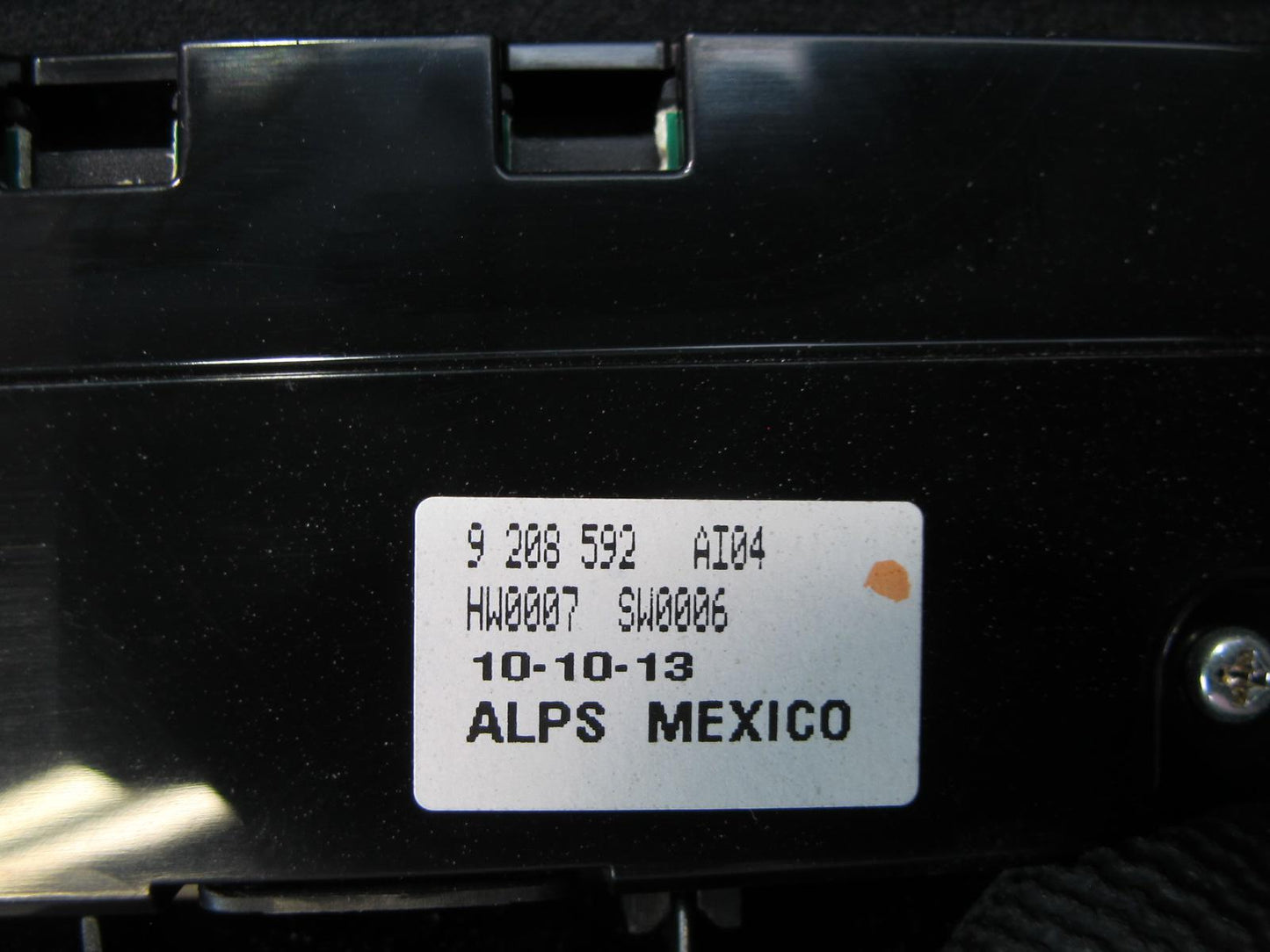 11-17 BMW F25 X3 A/C Heater Climate Radio CD Player Control Switch Panel OEM