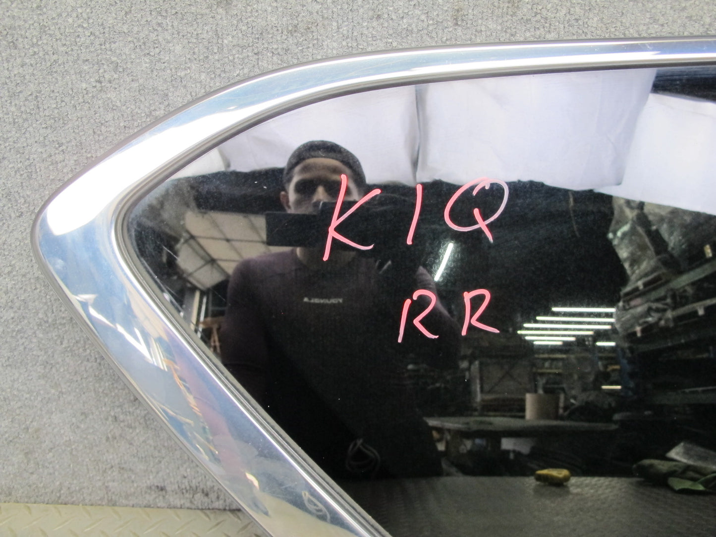 2011-2020 Infiniti QX56 QX80 Rear Right Pass Side Quarter Glass Window