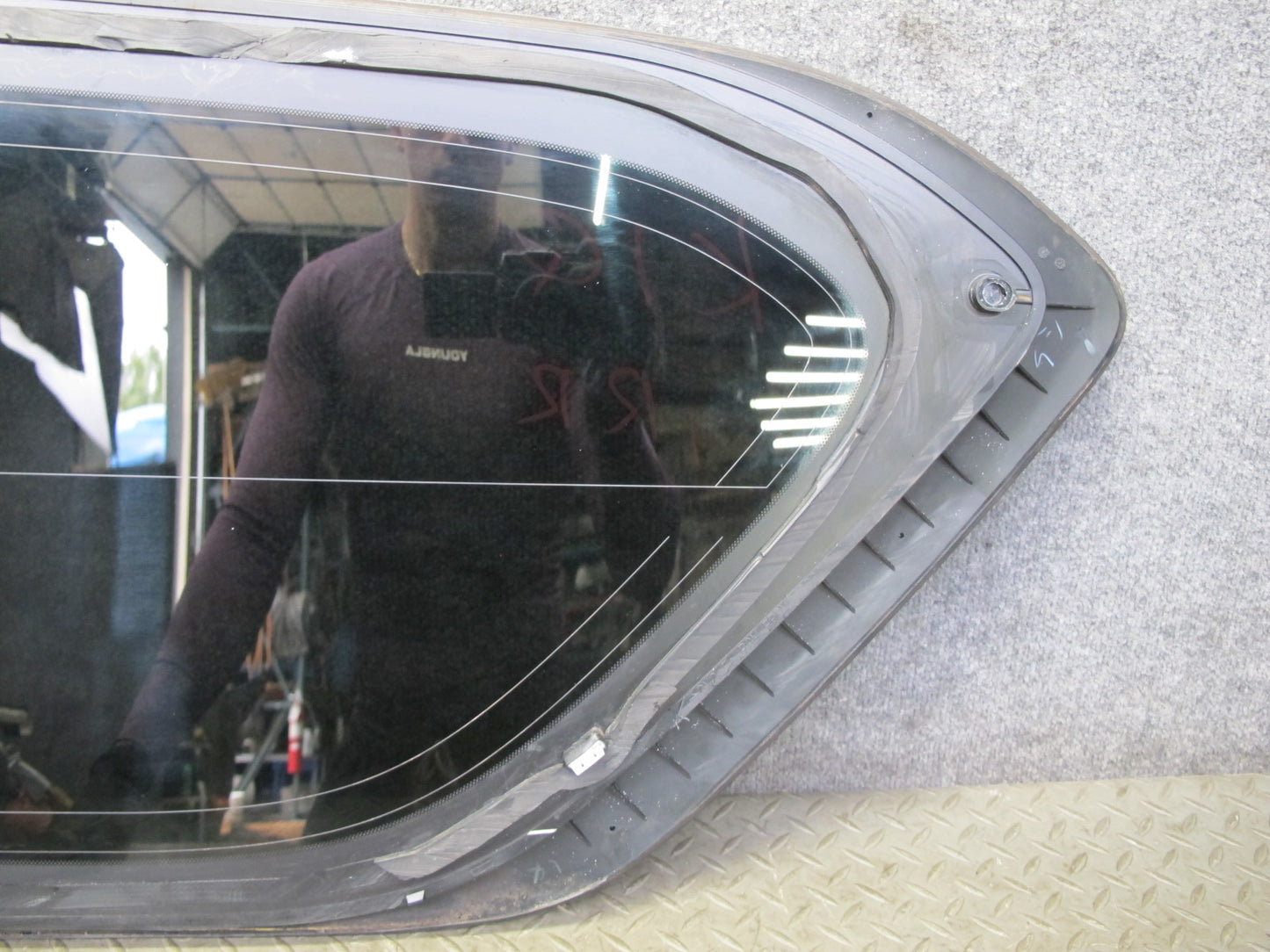 2011-2020 Infiniti QX56 QX80 Rear Right Pass Side Quarter Glass Window