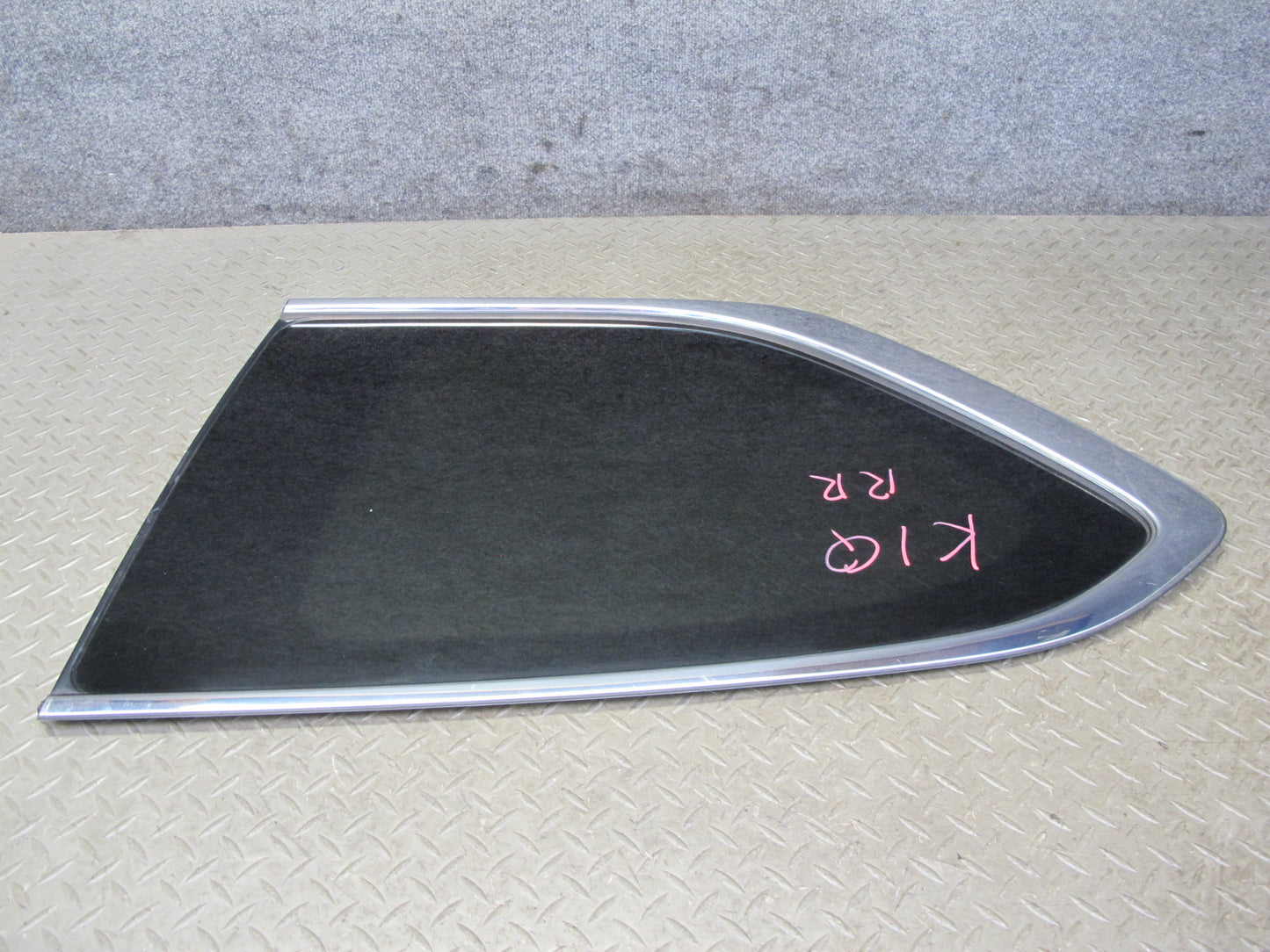 2011-2020 Infiniti QX56 QX80 Rear Right Pass Side Quarter Glass Window