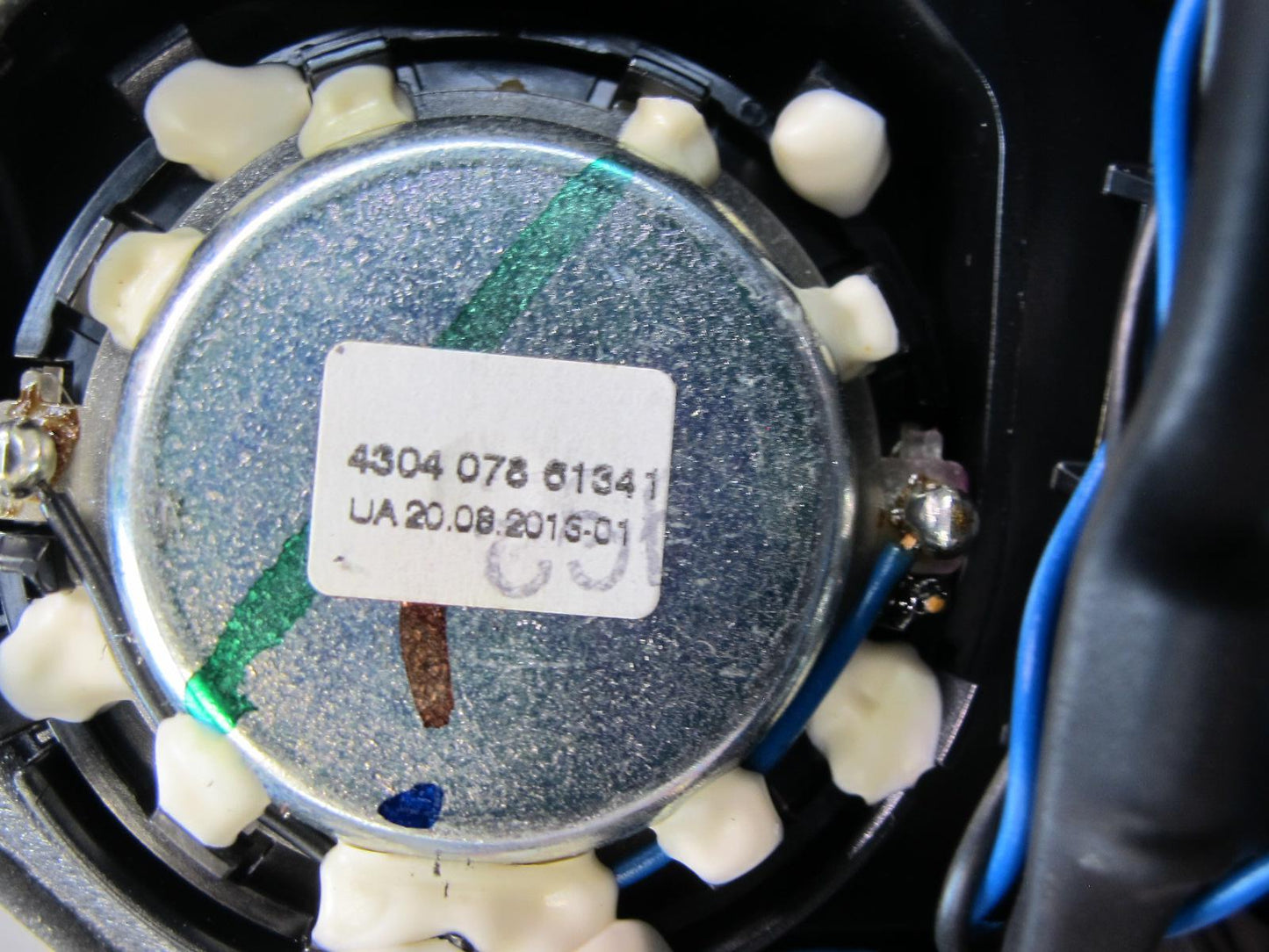 11-17 BMW F25 X3 Instrument Panel Dash Center Hifi Audio Speaker 9237280 OEM