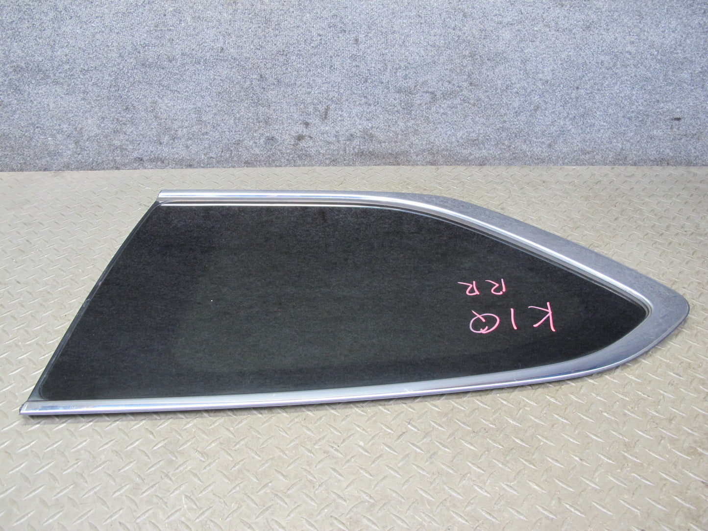2011-2020 Infiniti QX56 QX80 Rear Right Pass Side Quarter Glass Window