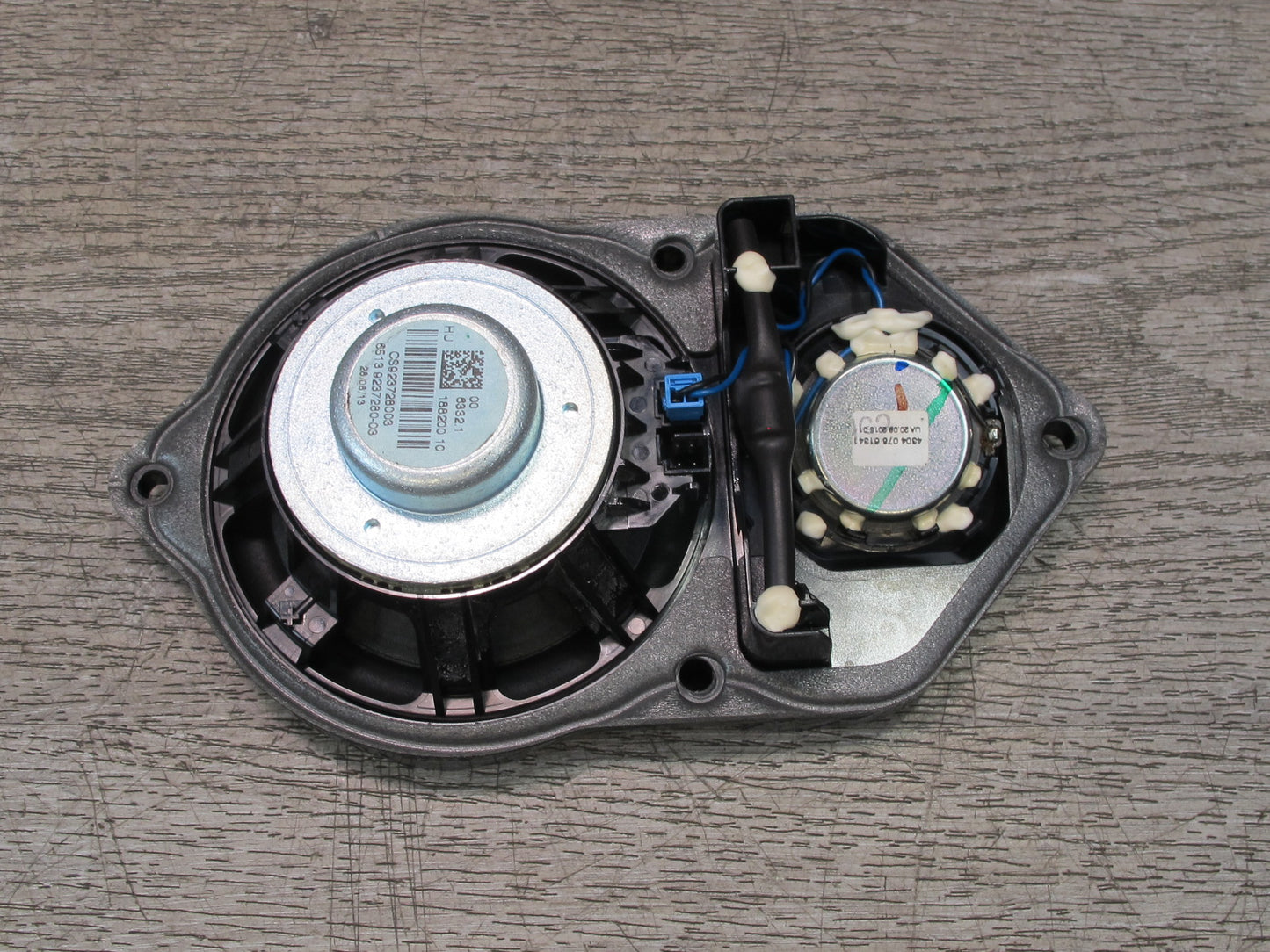 11-17 BMW F25 X3 Instrument Panel Dash Center Hifi Audio Speaker 9237280 OEM