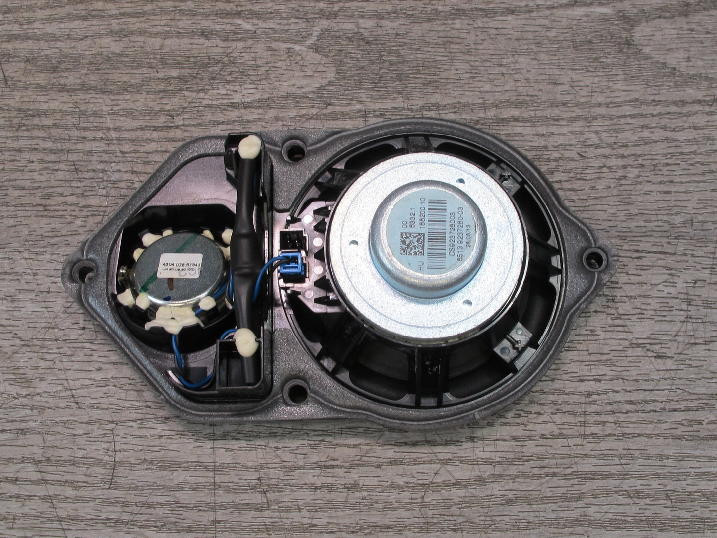 11-17 BMW F25 X3 Instrument Panel Dash Center Hifi Audio Speaker 9237280 OEM