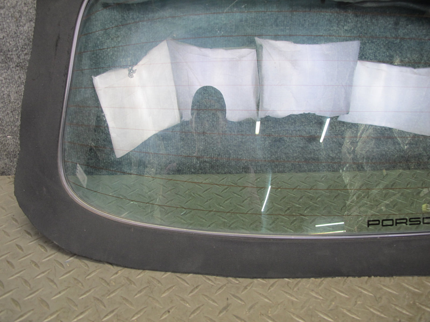 1999-2005 Porsche 911 Carrera 996 Convertible Rear Back Windshield Window Glass