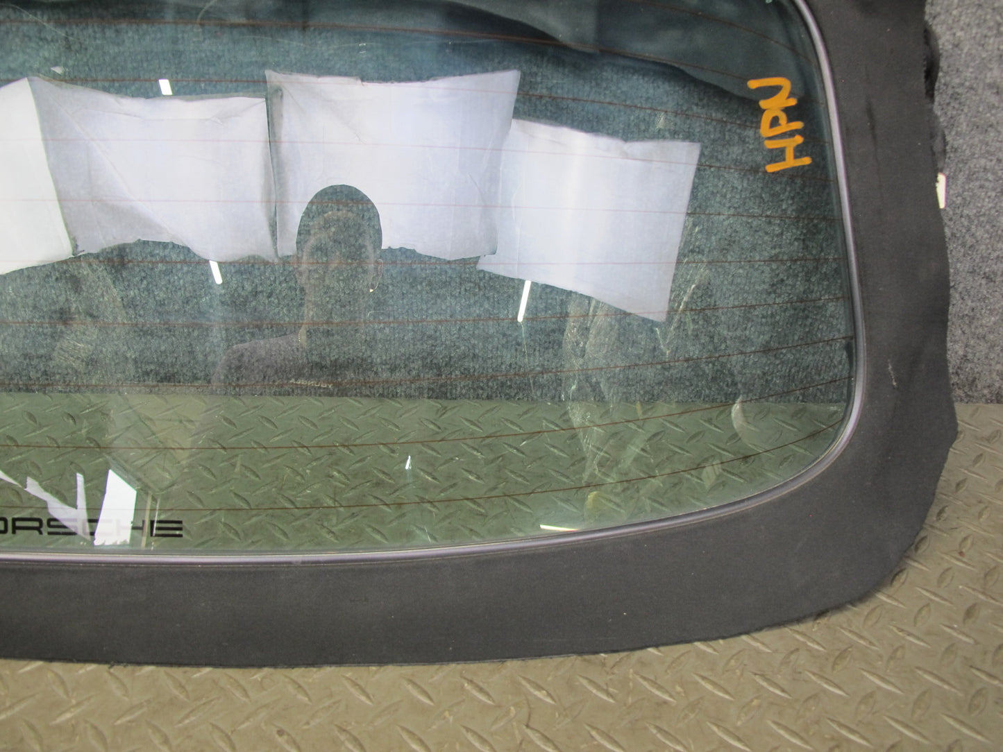 1999-2005 Porsche 911 Carrera 996 Convertible Rear Back Windshield Window Glass