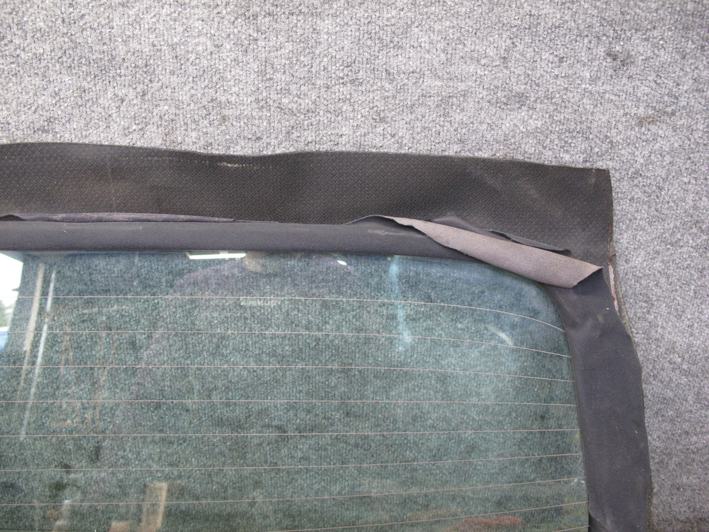 1999-2005 Porsche 911 Carrera 996 Convertible Rear Back Windshield Window Glass