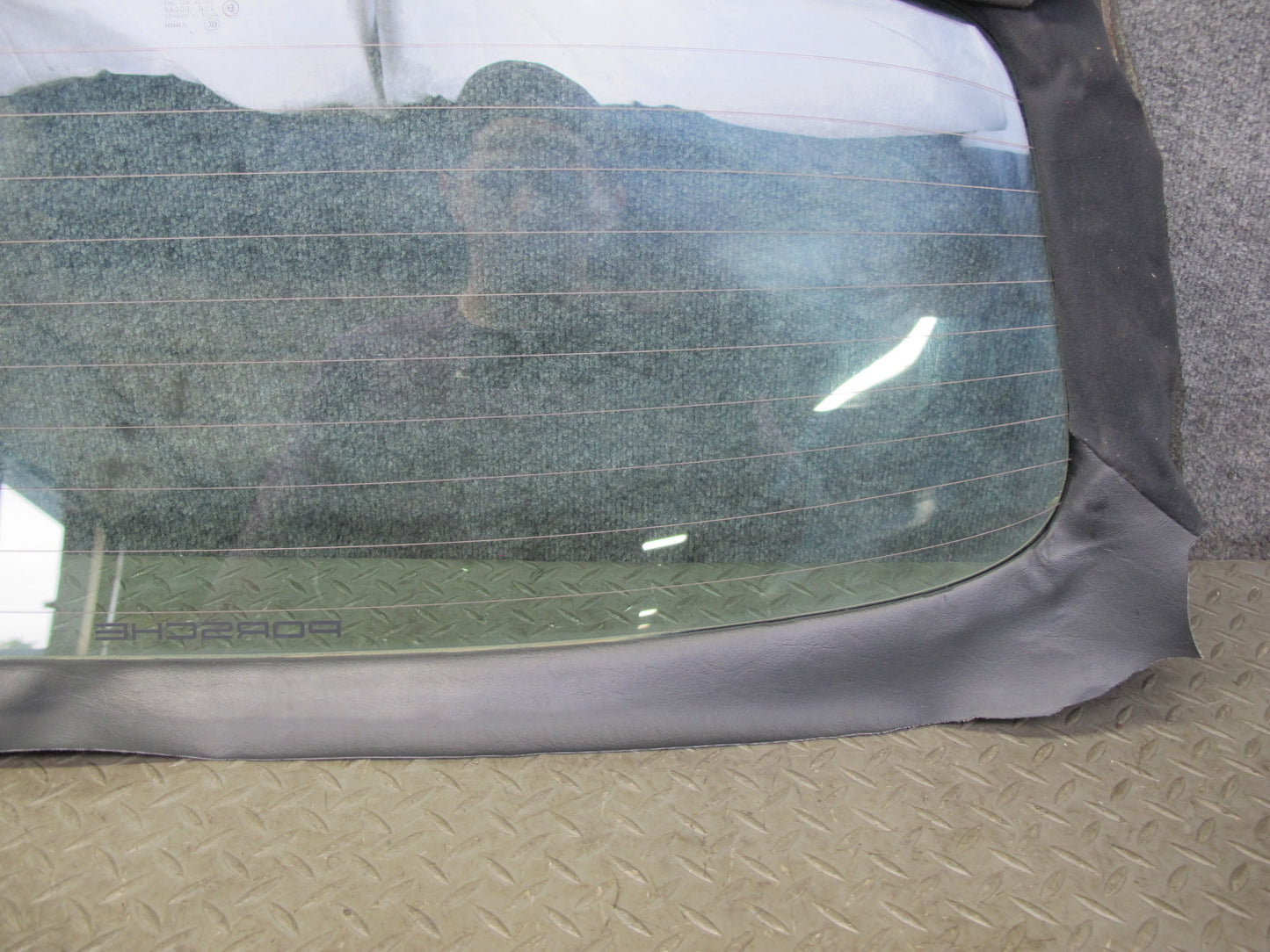 1999-2005 Porsche 911 Carrera 996 Convertible Rear Back Windshield Window Glass