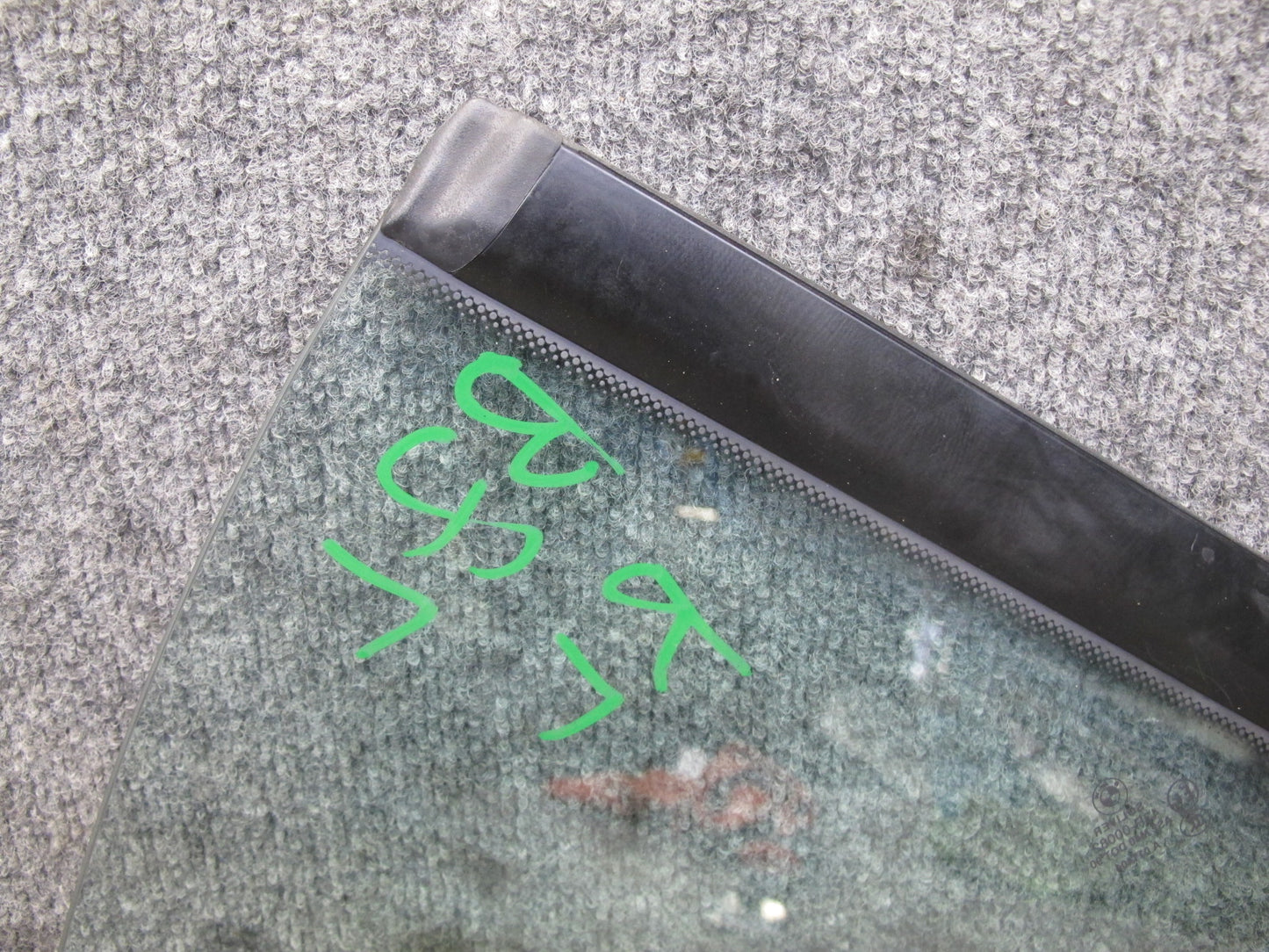 09-16 BMW E89 Z4 Convertible Rear Left Quarter Glass Window OEM
