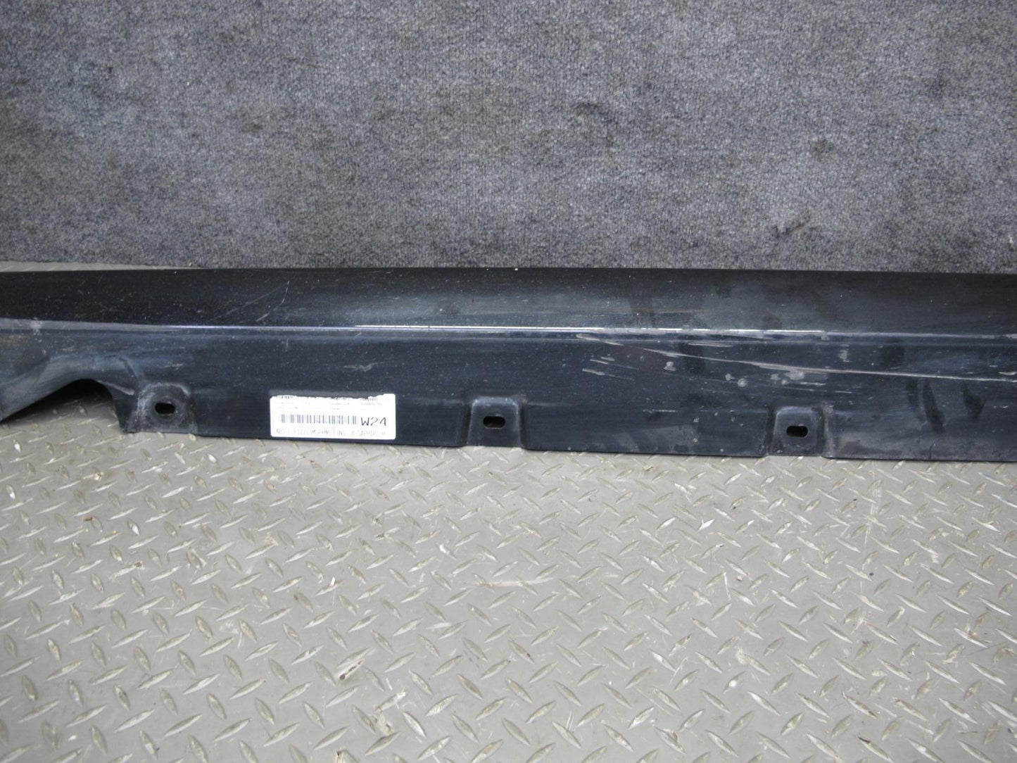 2012-2018 BMW F12 F13 M6 M Sport Left Driver Side Skirt Rocker Panel Black