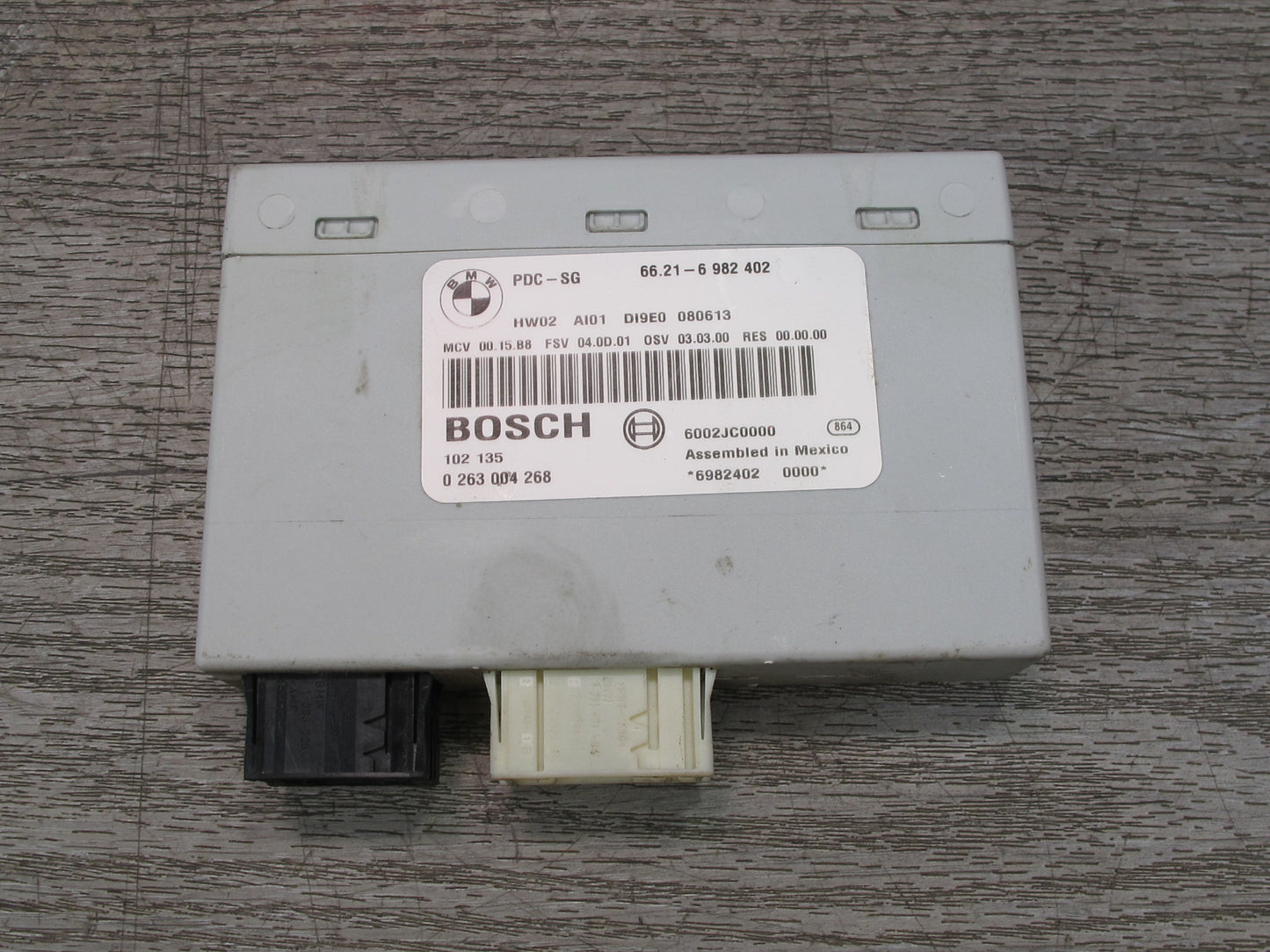 08-10 BMW E88 135I PDC Parking Distance Control Module 6982402 OEM