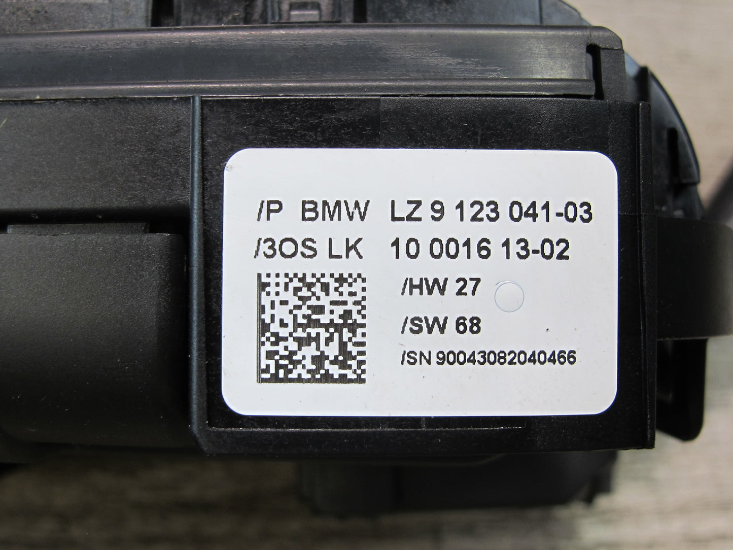 08-13 BMW E82 E88 135I Steering Column Multi Switch w Cruise 9123041 OEM