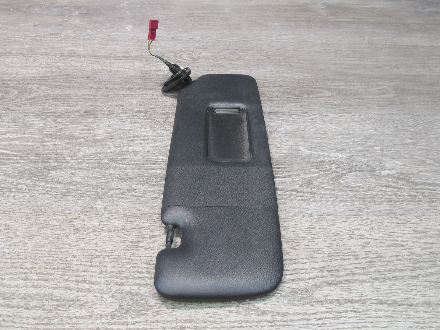 08-13 BMW E88 135i Convertible Left & Right Sun Visor Black Set OEM