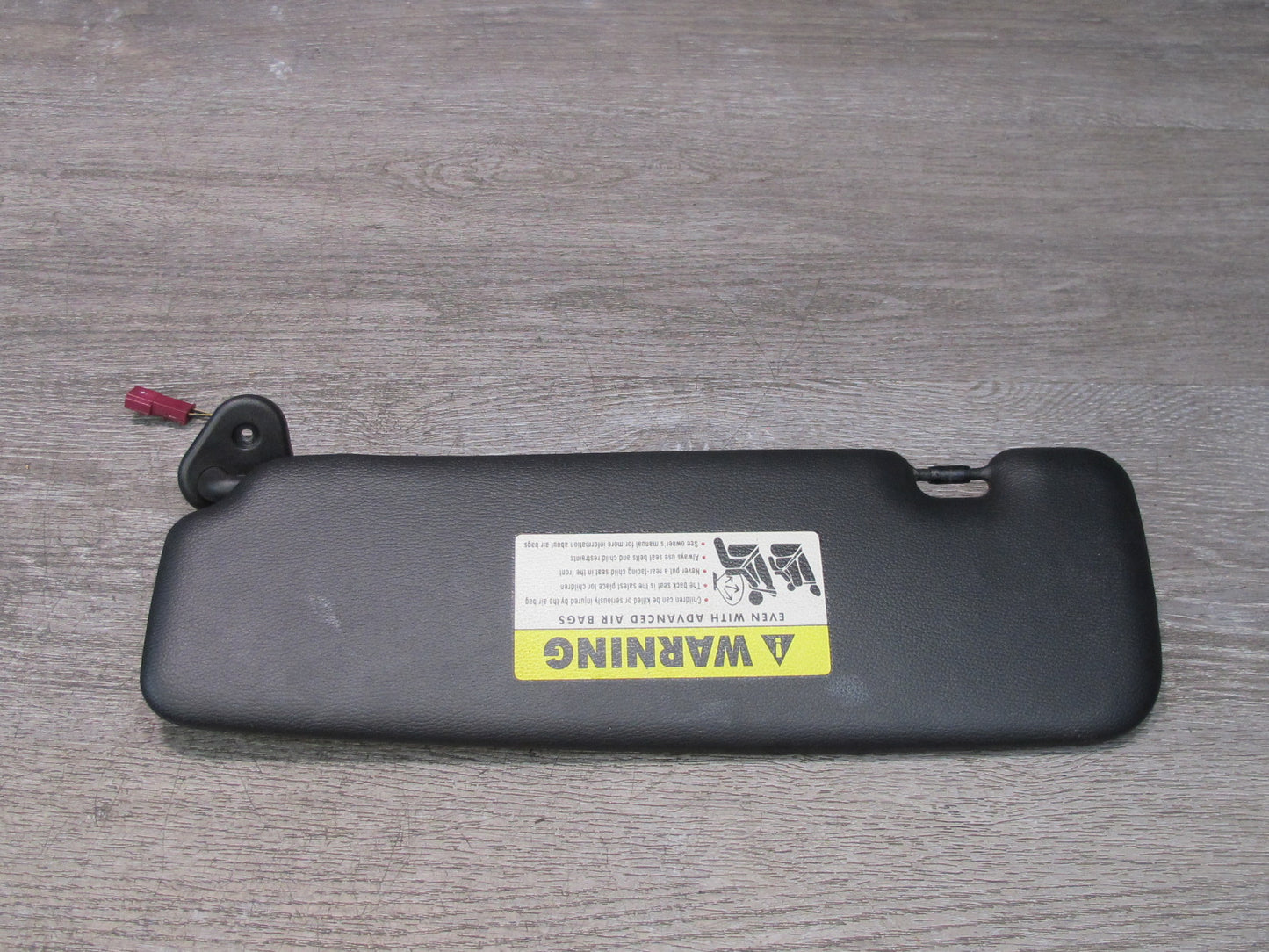 08-13 BMW E88 135i Convertible Left & Right Sun Visor Black Set OEM