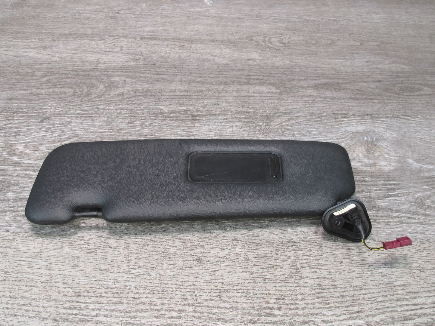 08-13 BMW E88 135i Convertible Left & Right Sun Visor Black Set OEM