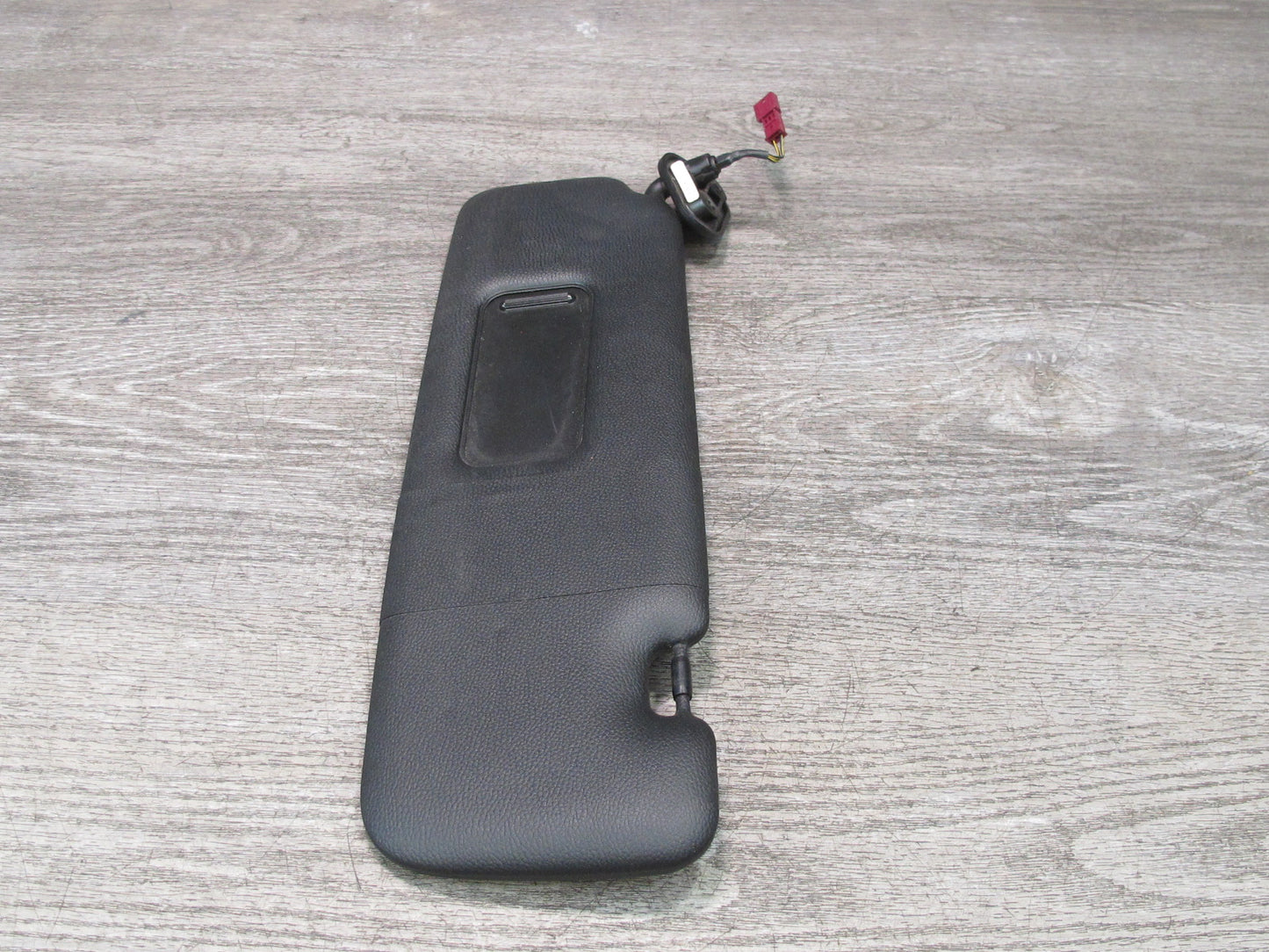 08-13 BMW E88 135i Convertible Left & Right Sun Visor Black Set OEM