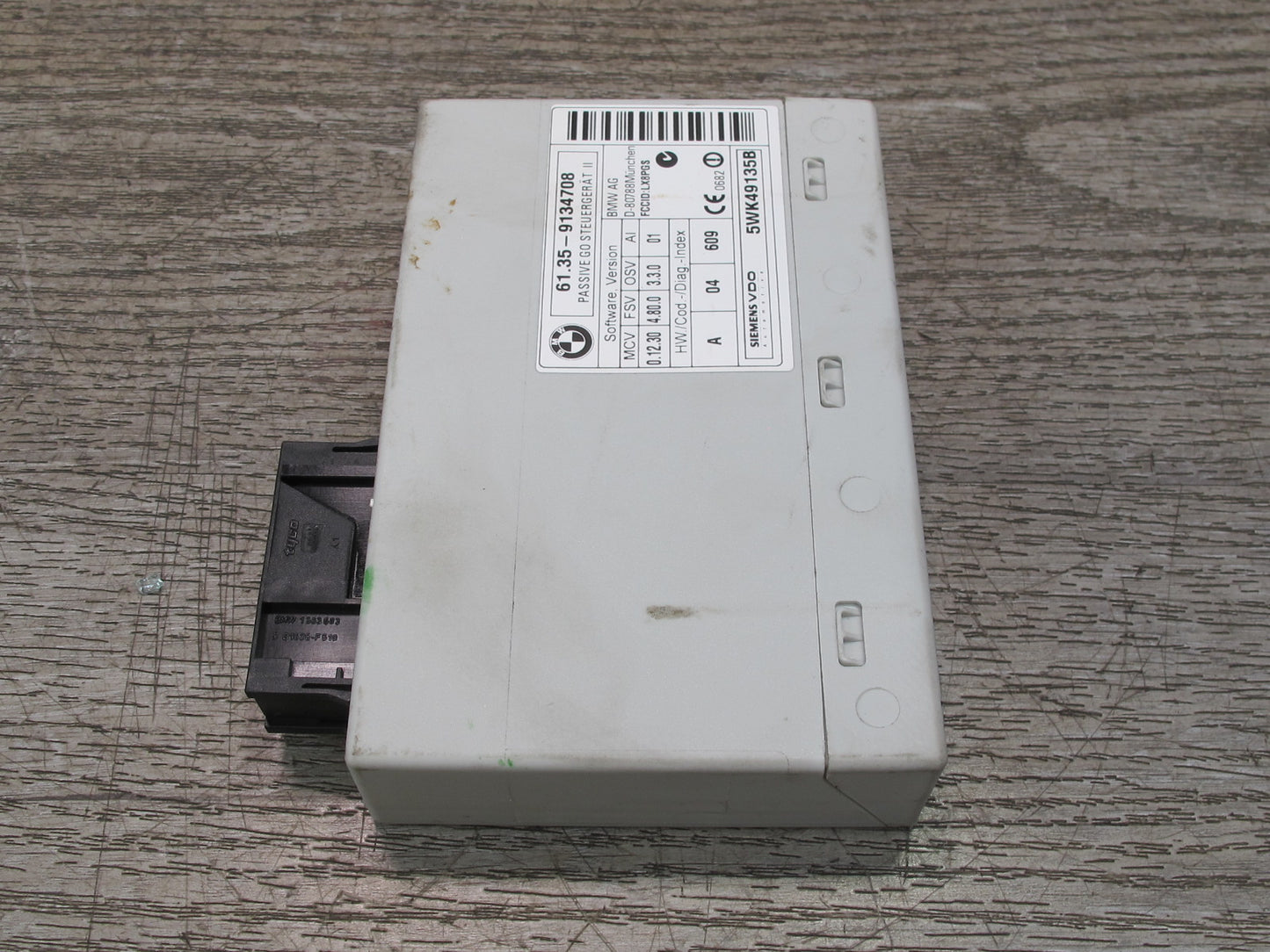 08-13 BMW E82 E88 135I Keyless Entry Passive GO Control Module 9134708 OEM
