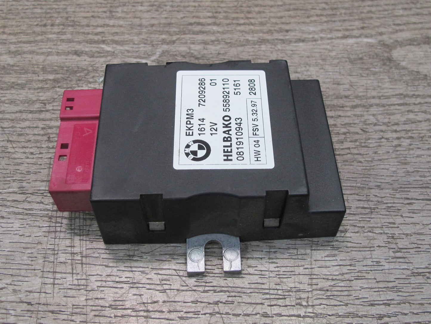 08-13 BMW E88 135I Fuel Pump Control Module 7209286 OEM