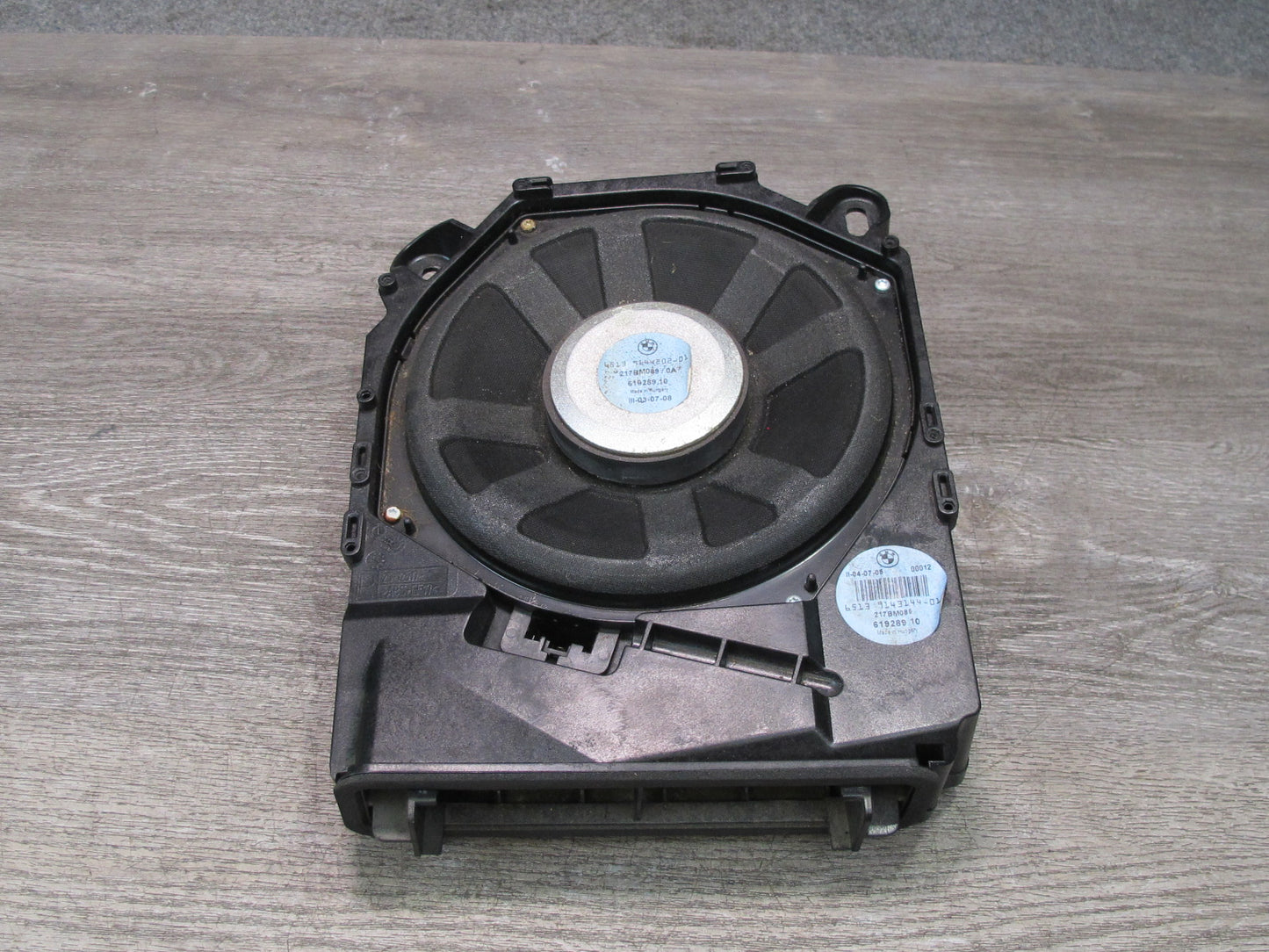 08-13 BMW E82 E88 135I Front Left & Right Hi-fi Audio Subwoofer Speaker Set OEM