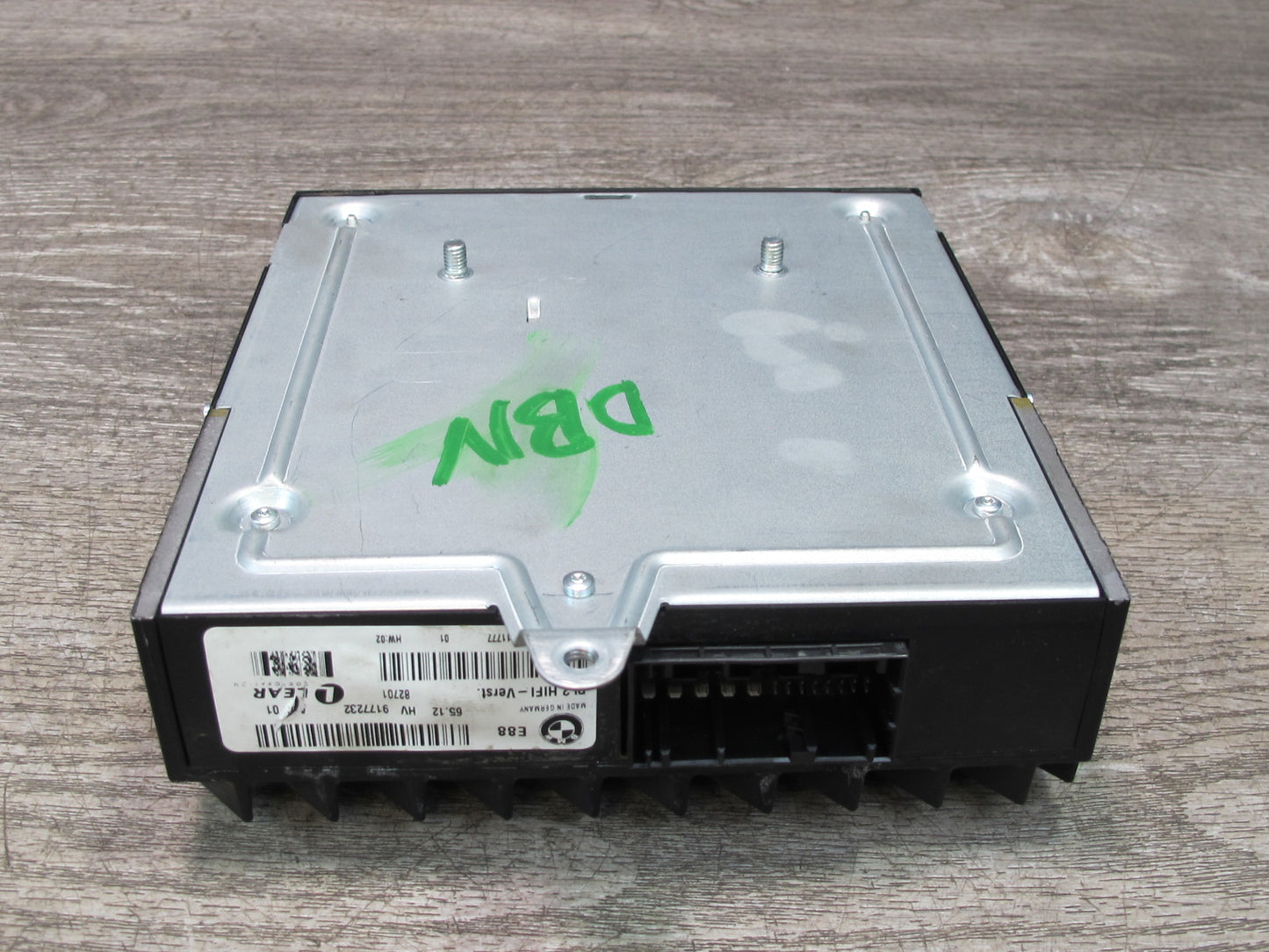 08-13 BMW E88 135I Hi-fi Audio System AMP Amplifier 9177232 OEM