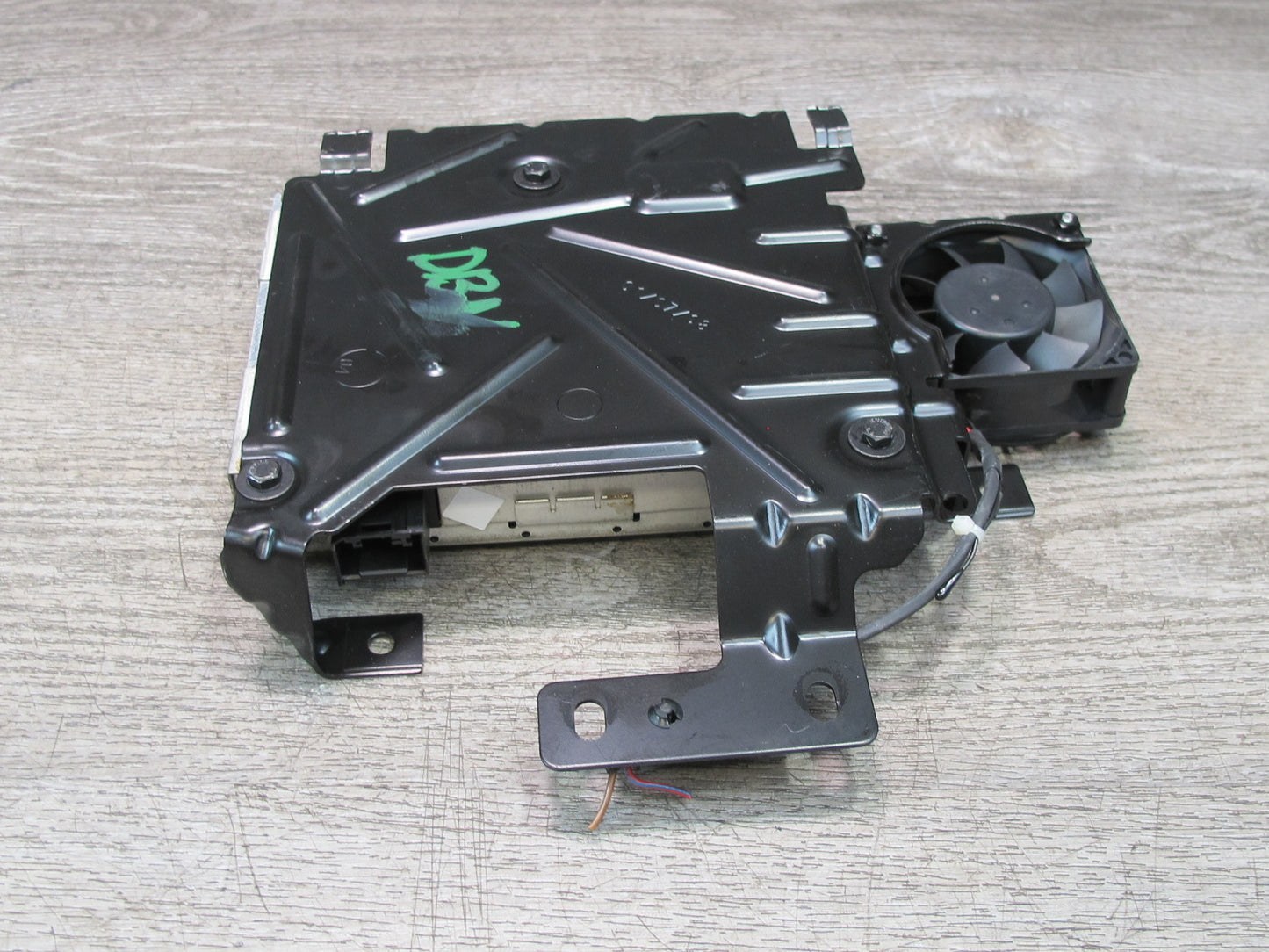 08-09 BMW E82 E88 135I Satellite Radio Receiver Tuner Module w Fan & Bracket OEM