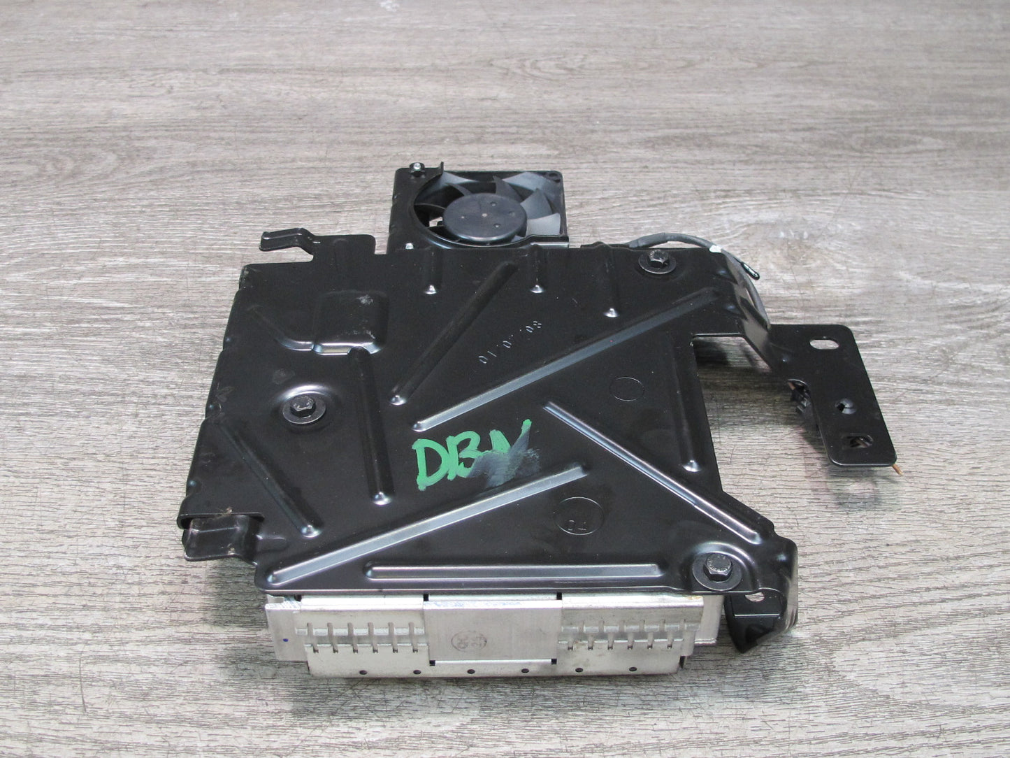 08-09 BMW E82 E88 135I Satellite Radio Receiver Tuner Module w Fan & Bracket OEM