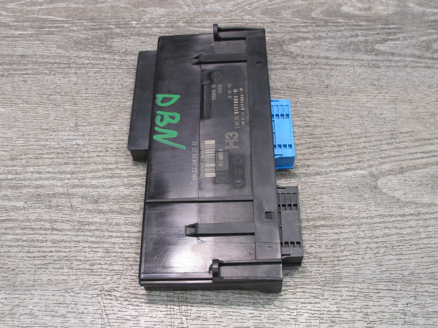 08-10 BMW E88 135I Convertible Comfort BCM Body Control Module 9177985 OEM
