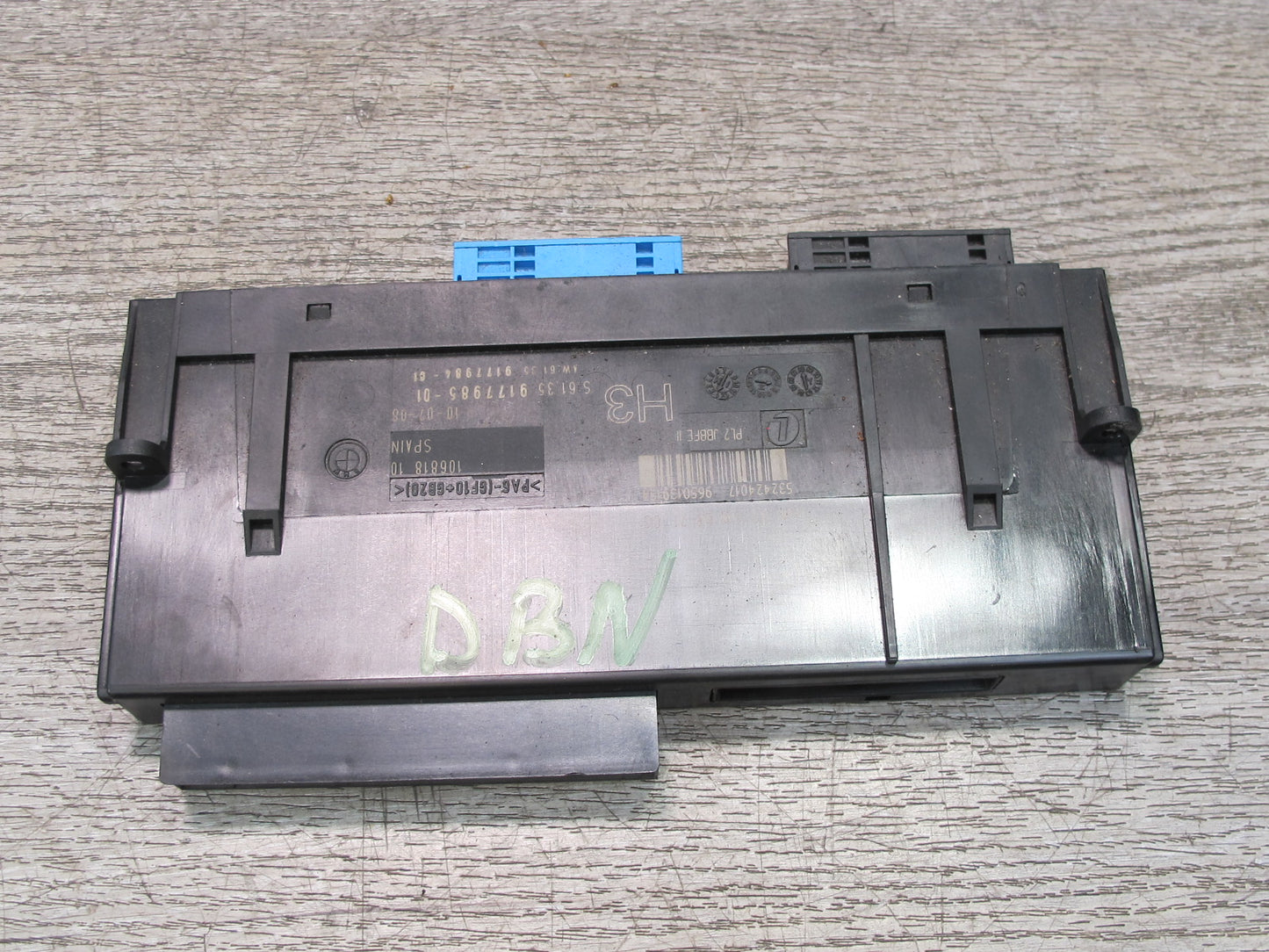 08-10 BMW E88 135I Convertible Comfort BCM Body Control Module 9177985 OEM