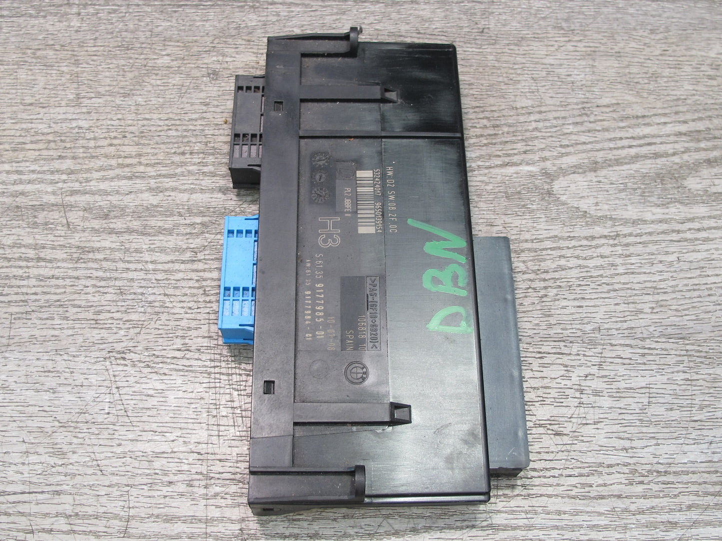 08-10 BMW E88 135I Convertible Comfort BCM Body Control Module 9177985 OEM
