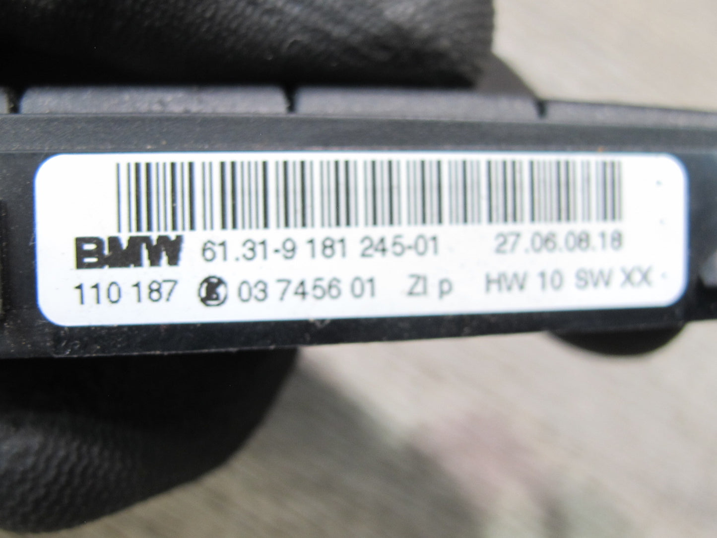 08-13 BMW E88 135I Convert Center Console Heated Seat TOP Roof Switch Panel OEM