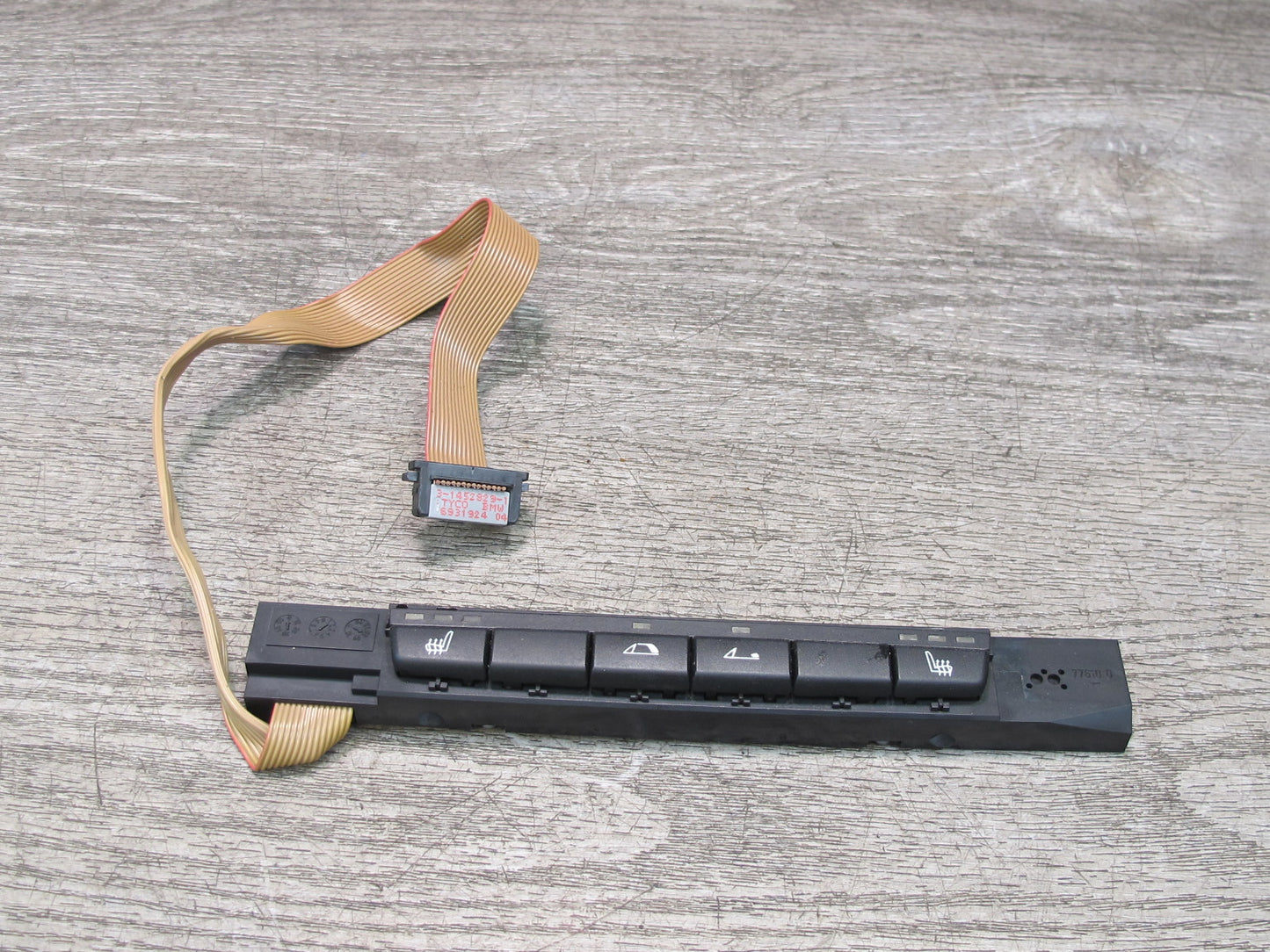 08-13 BMW E88 135I Convert Center Console Heated Seat TOP Roof Switch Panel OEM