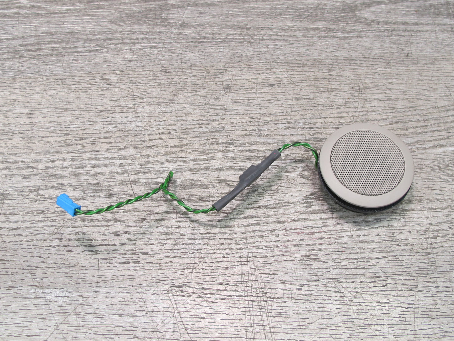 08-09 BMW E88 135i Convertible Set of 2 Rear Tweeter Speaker w Trim Beige OEM